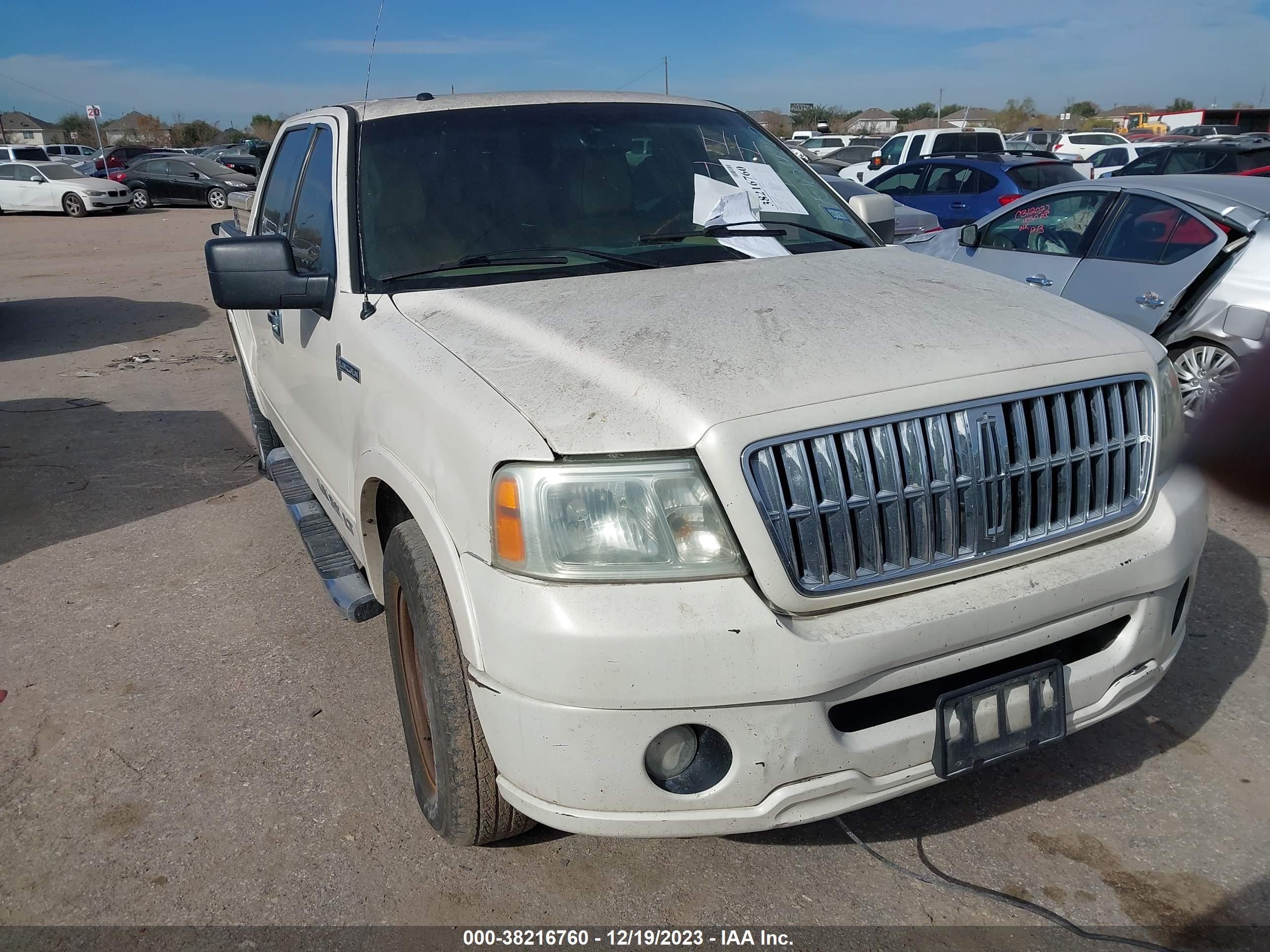 LINCOLN MARK LT 2008 5ltpw16528fj04260