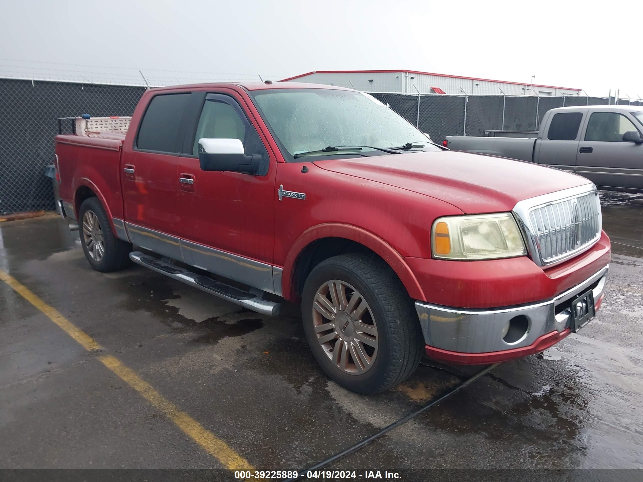 LINCOLN MARK LT 2008 5ltpw165x8fj02837