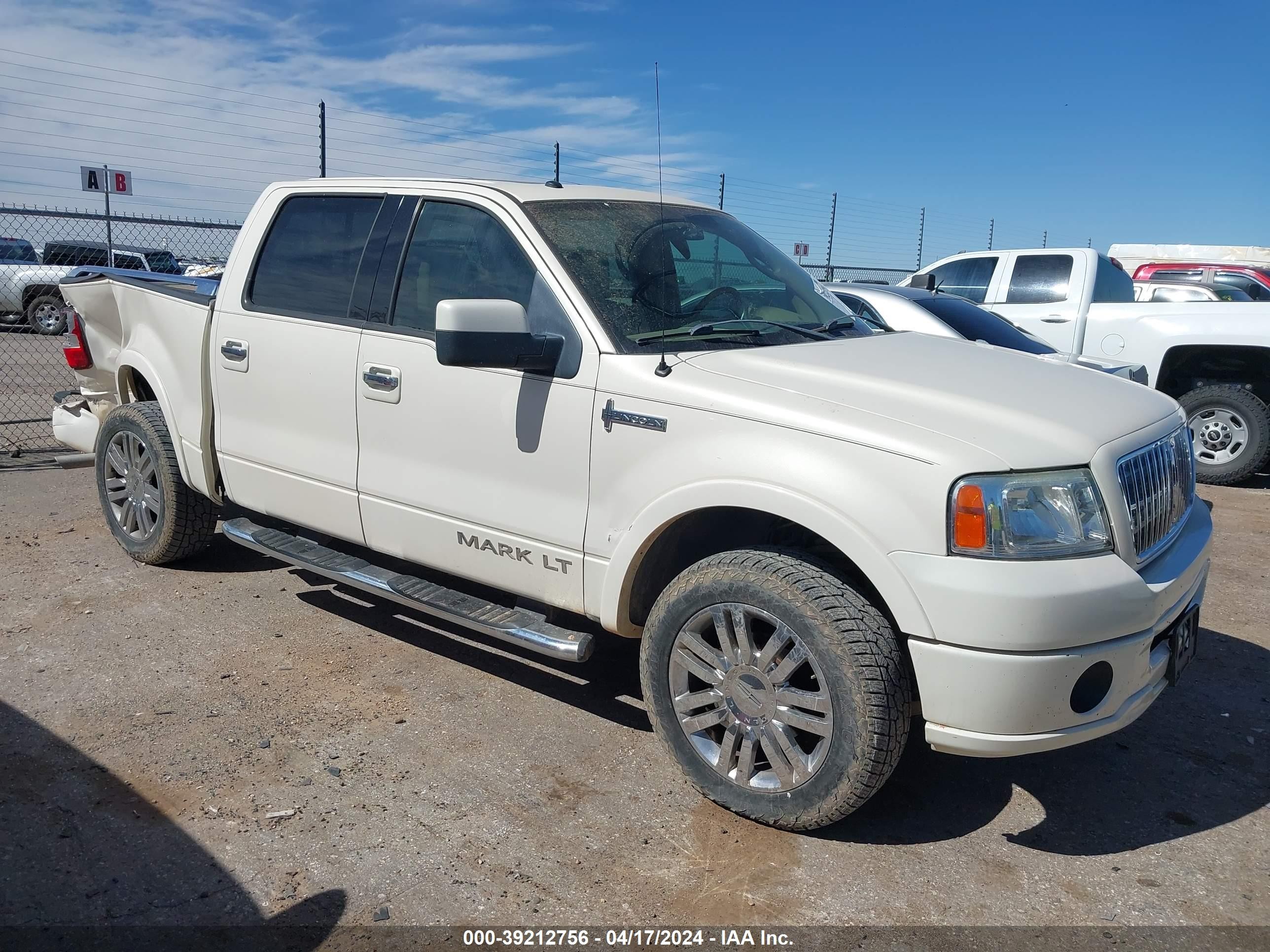 LINCOLN MARK LT 2007 5ltpw18517fj10918