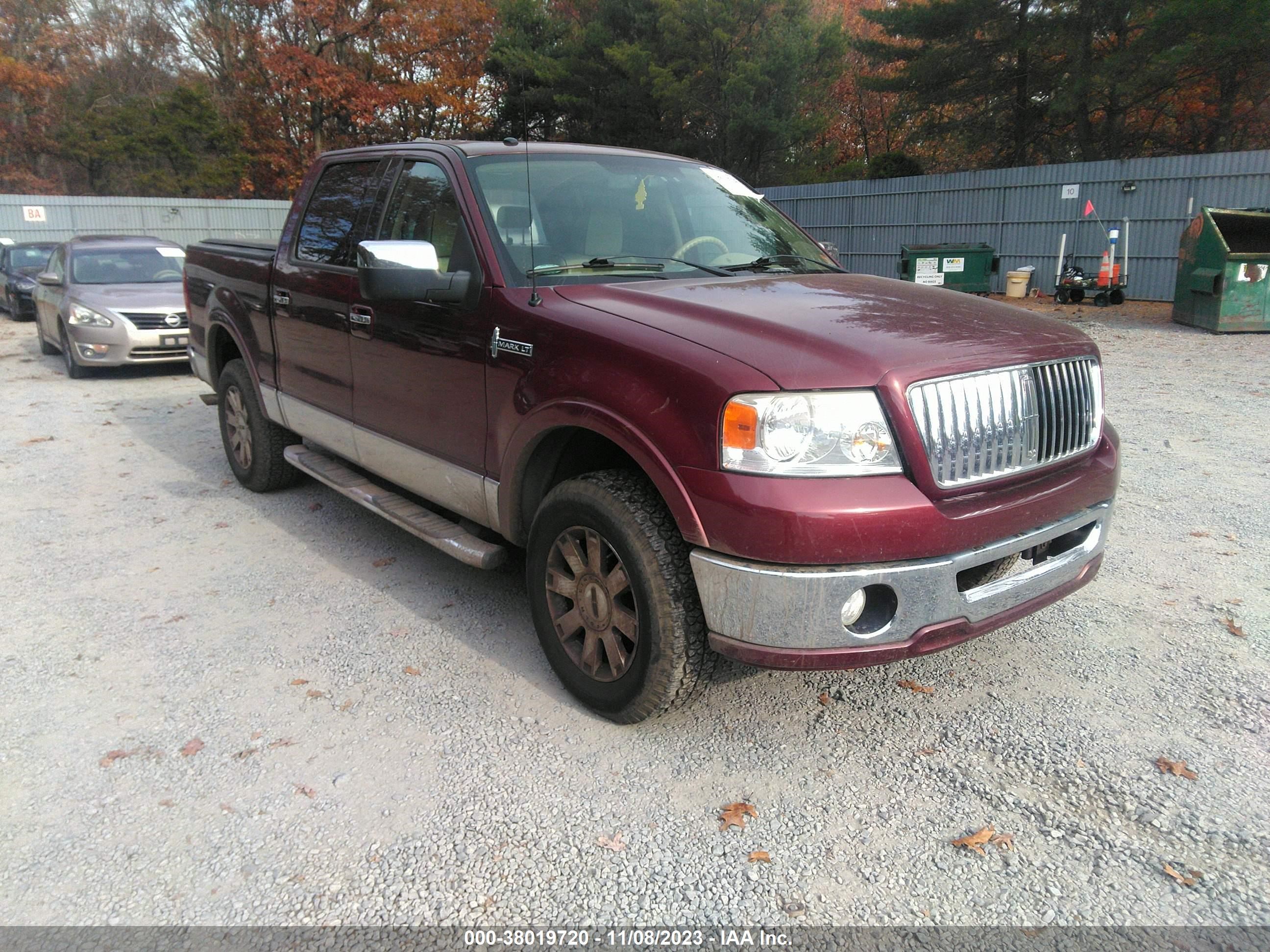 LINCOLN MARK LT 2006 5ltpw18576fj16771