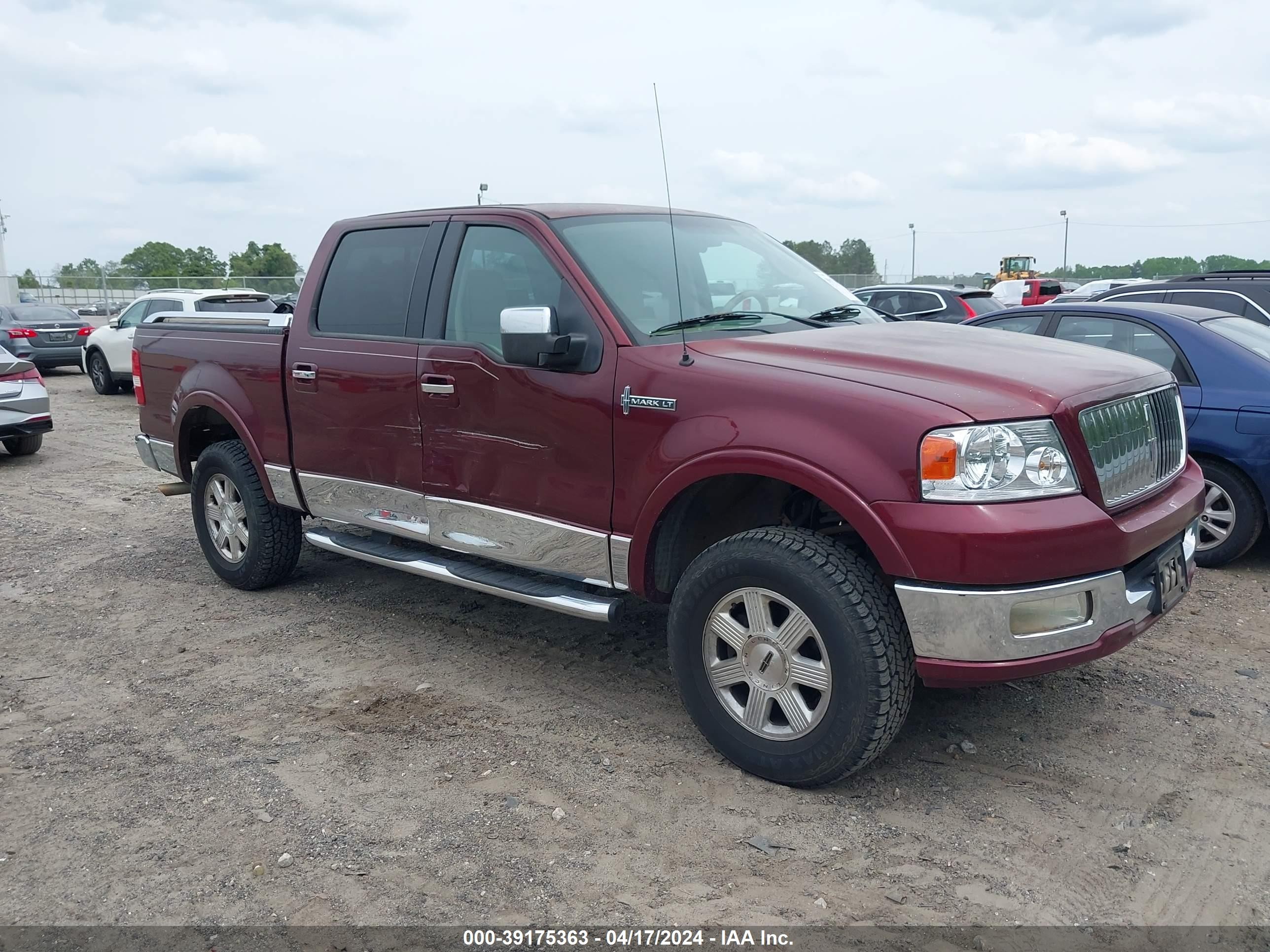 LINCOLN MARK LT 2006 5ltpw185x6fj02721