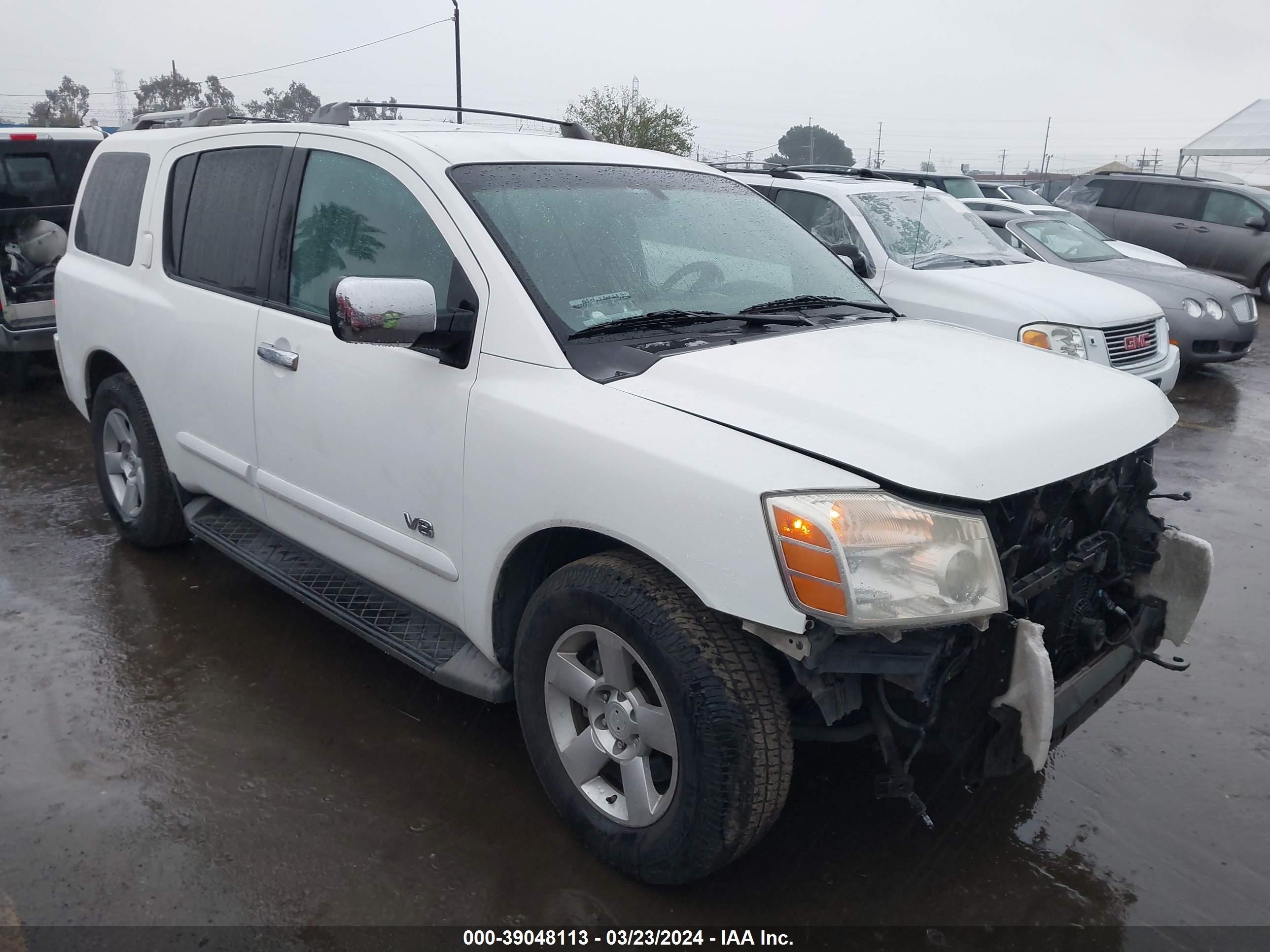 NISSAN ARMADA 2007 5n1aa08a07n703833