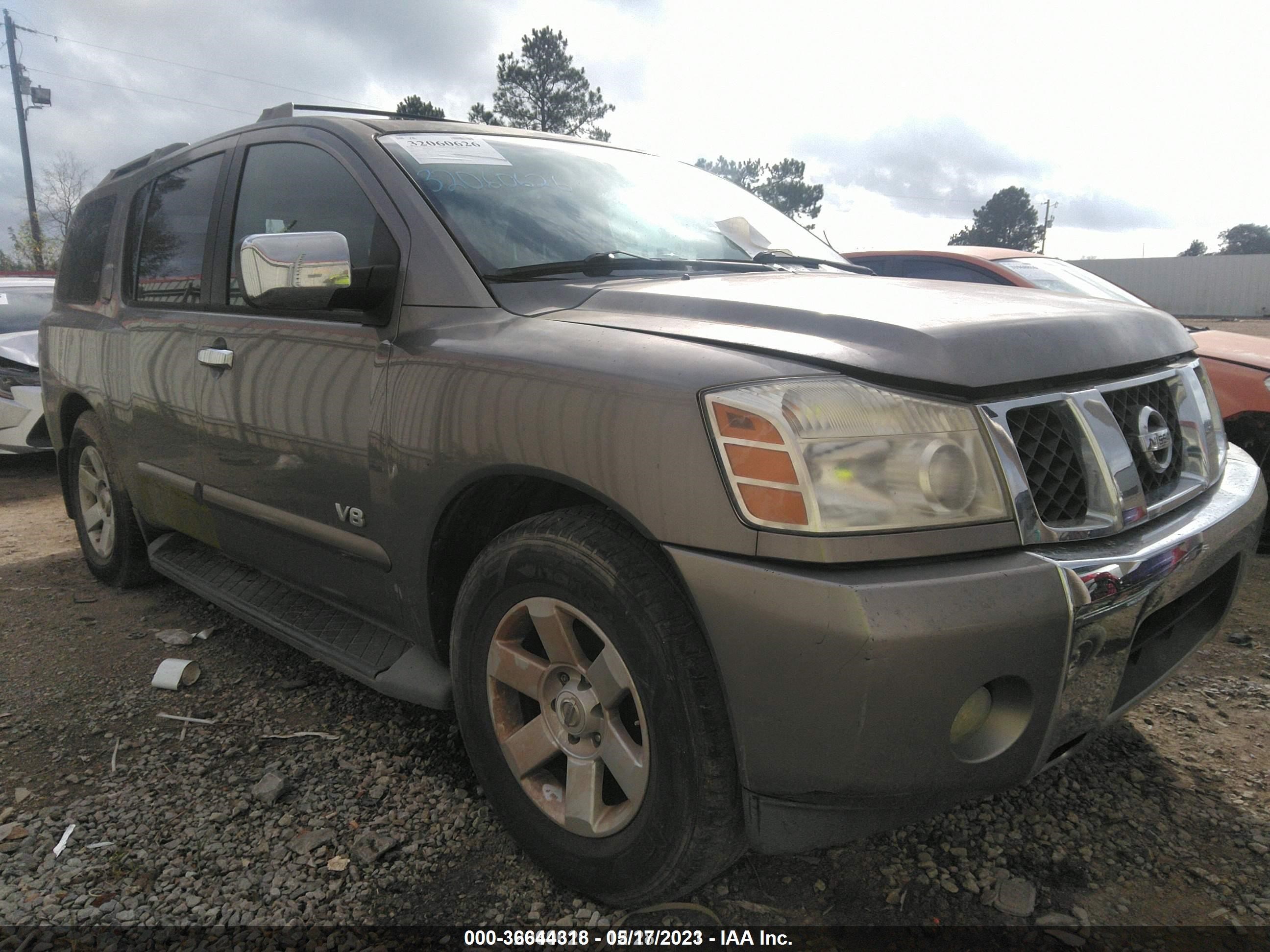 NISSAN ARMADA 2006 5n1aa08a66n729187