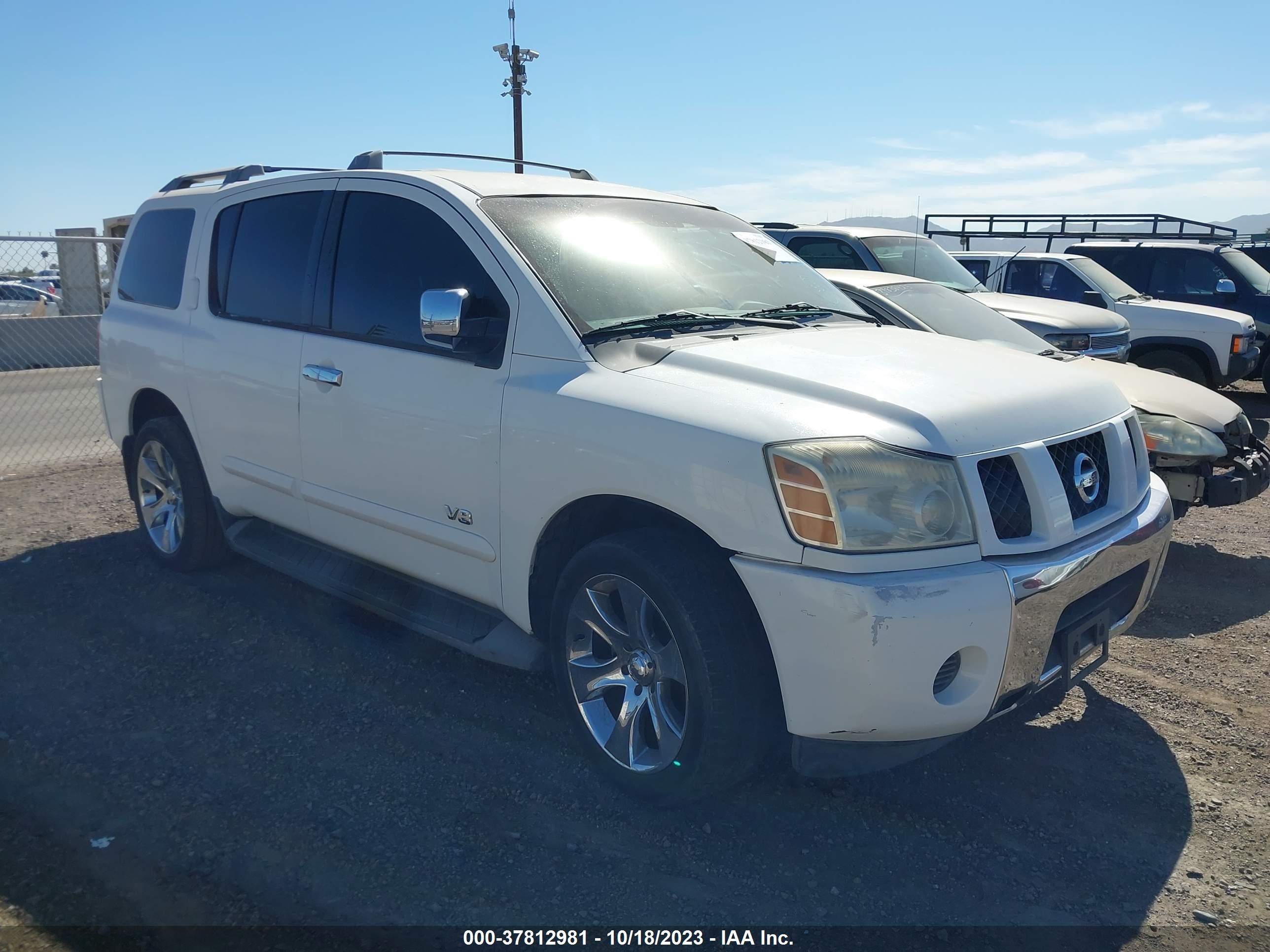 NISSAN ARMADA 2006 5n1aa08a86n743656