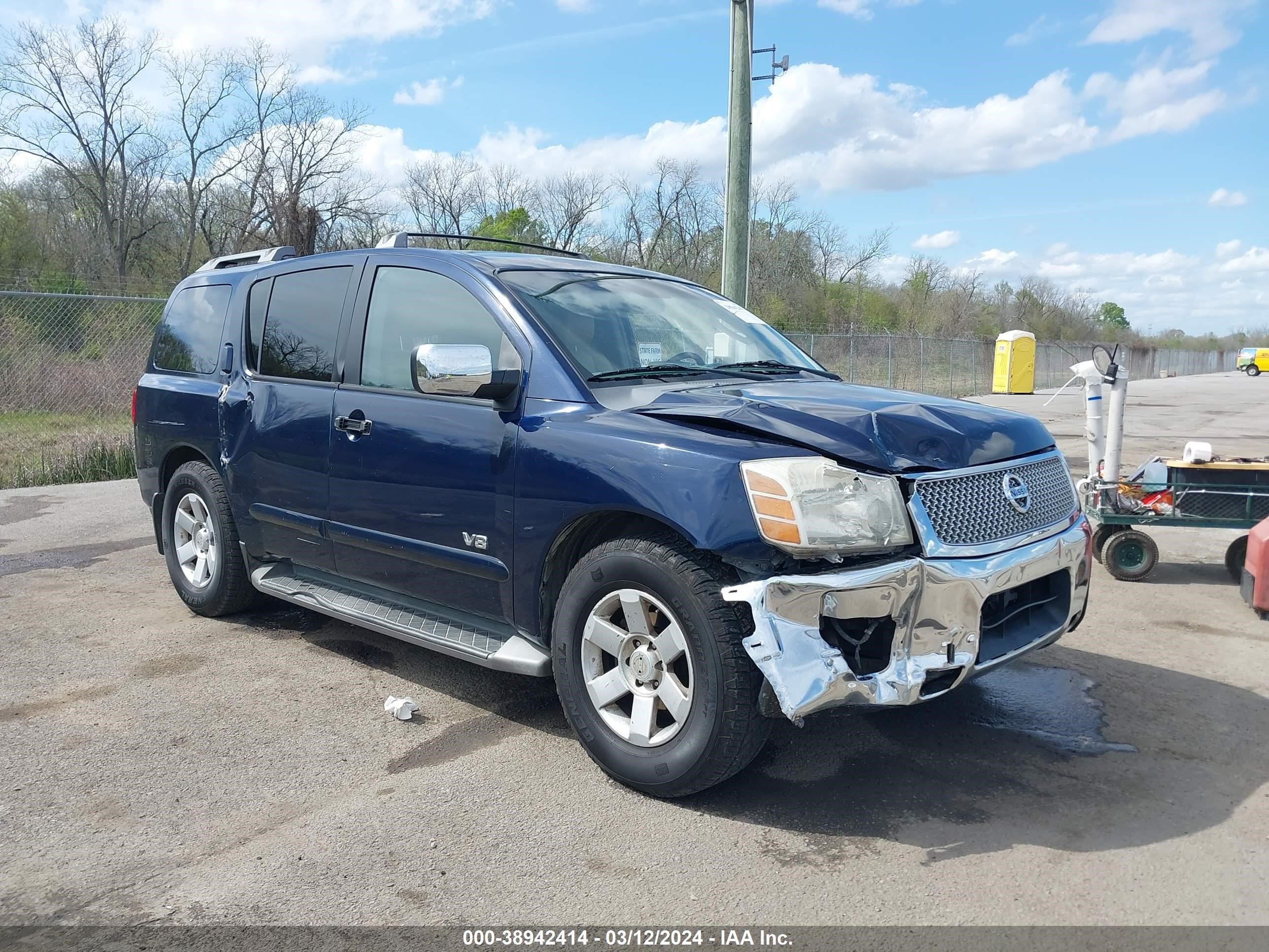 NISSAN ARMADA 2006 5n1aa08ax6n700498