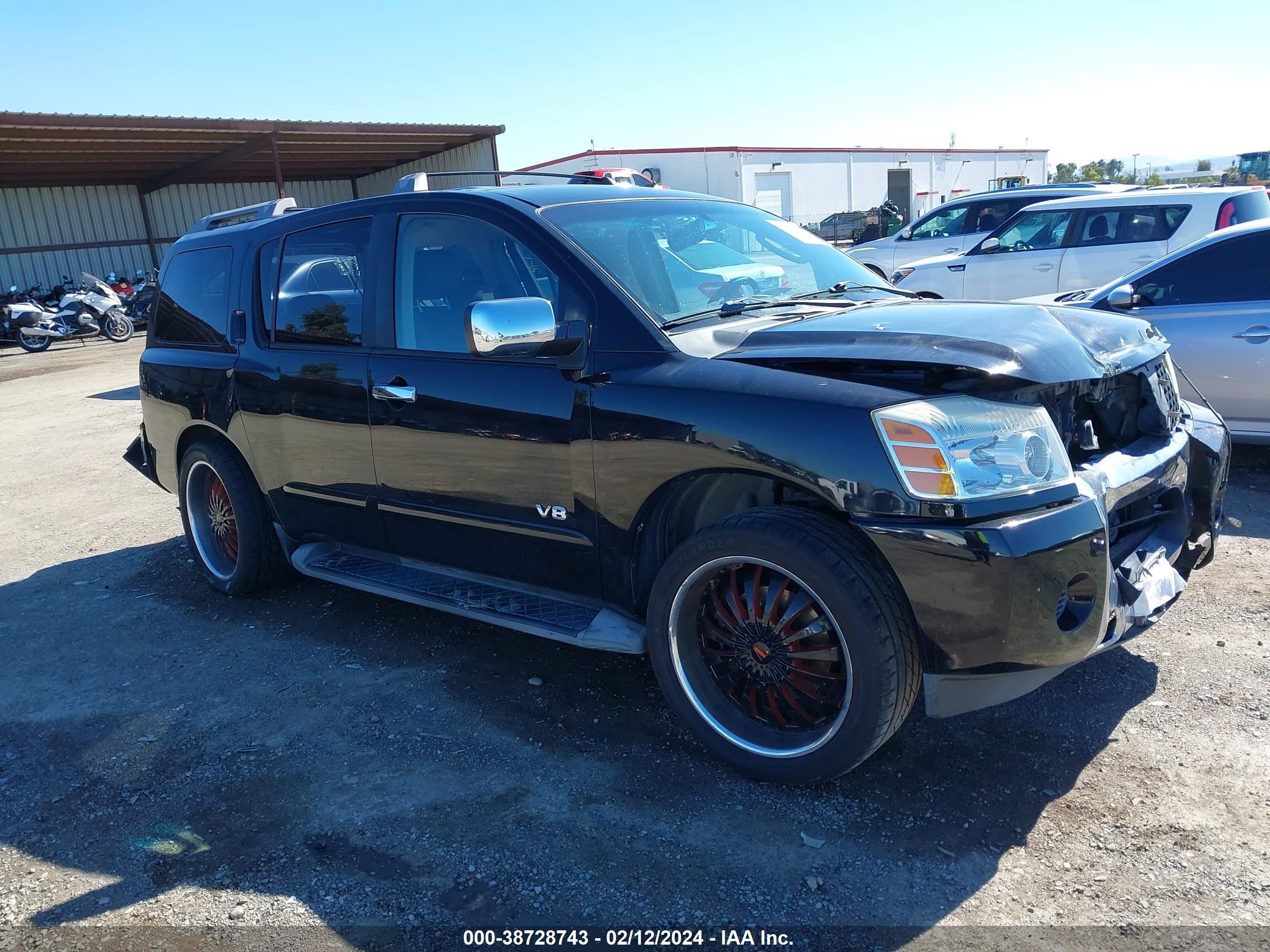 NISSAN ARMADA 2006 5n1aa08ax6n740158