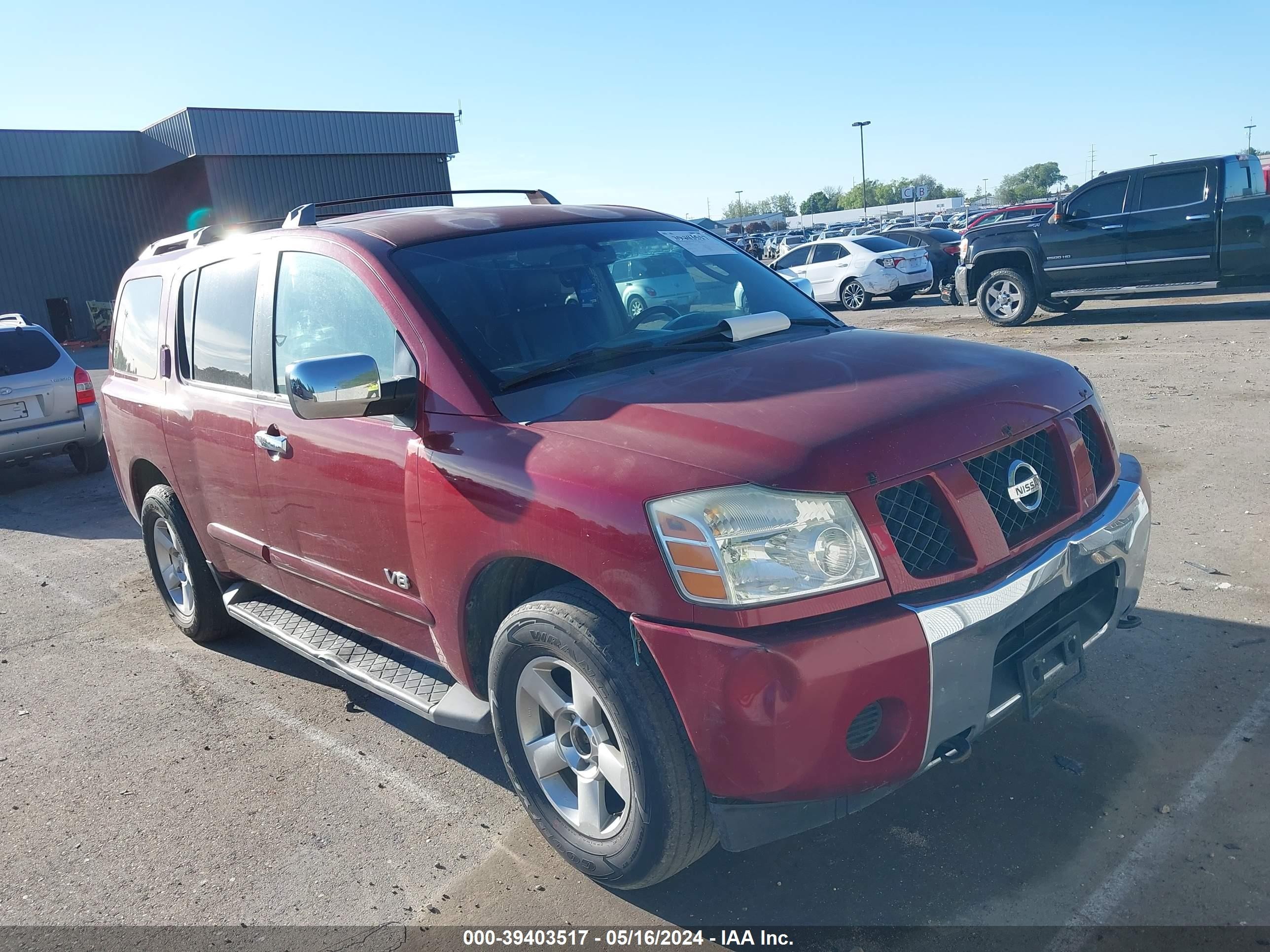 NISSAN ARMADA 2006 5n1aa08b16n709258