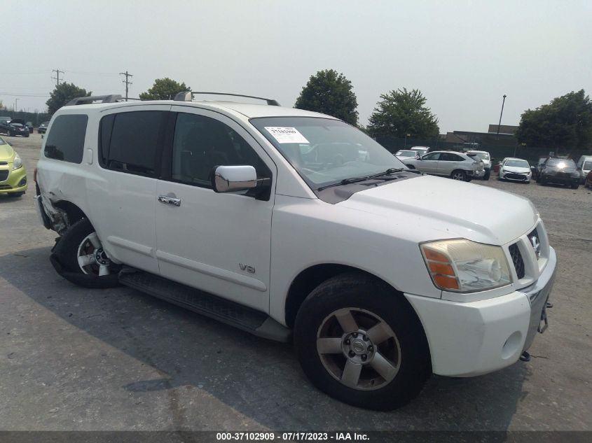 NISSAN ARMADA 2006 5n1aa08b26n705011