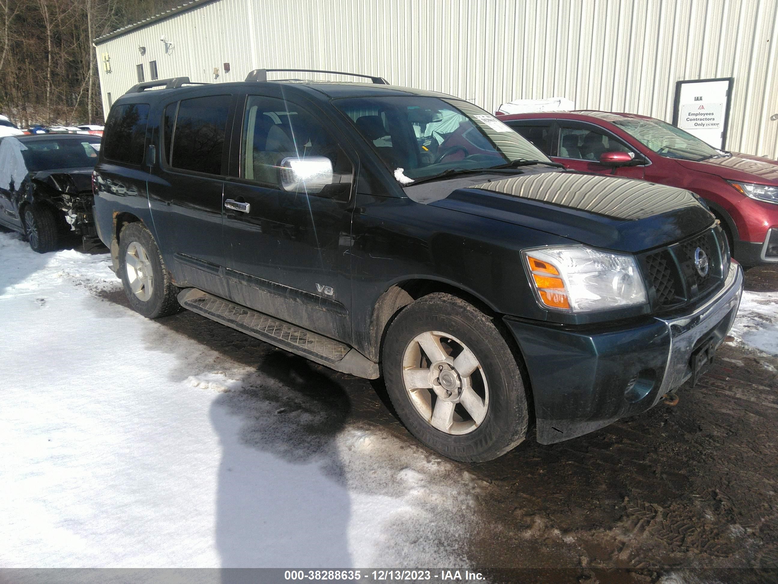 NISSAN ARMADA 2007 5n1aa08c07n721752