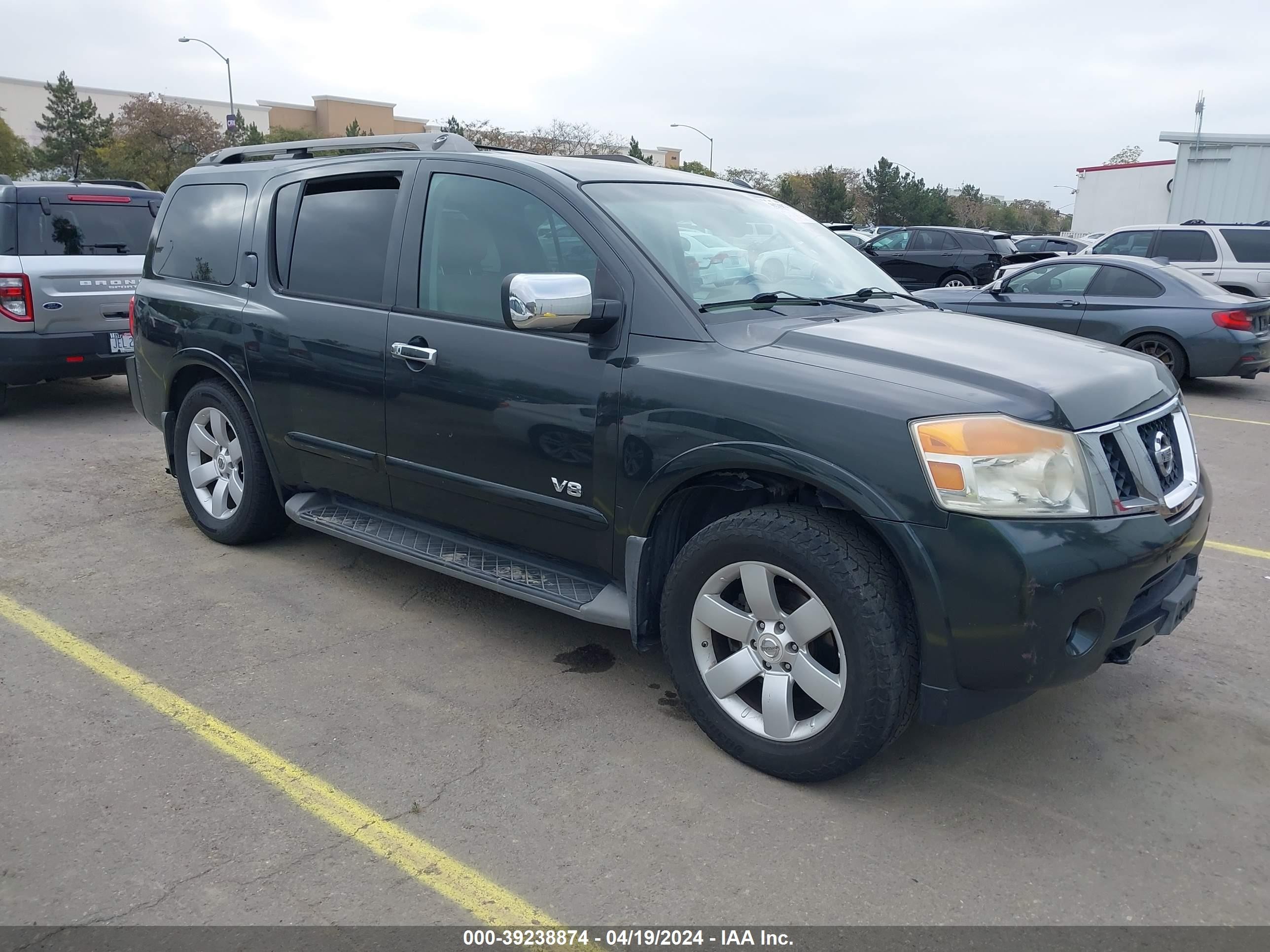 NISSAN ARMADA 2008 5n1aa08c18n604599