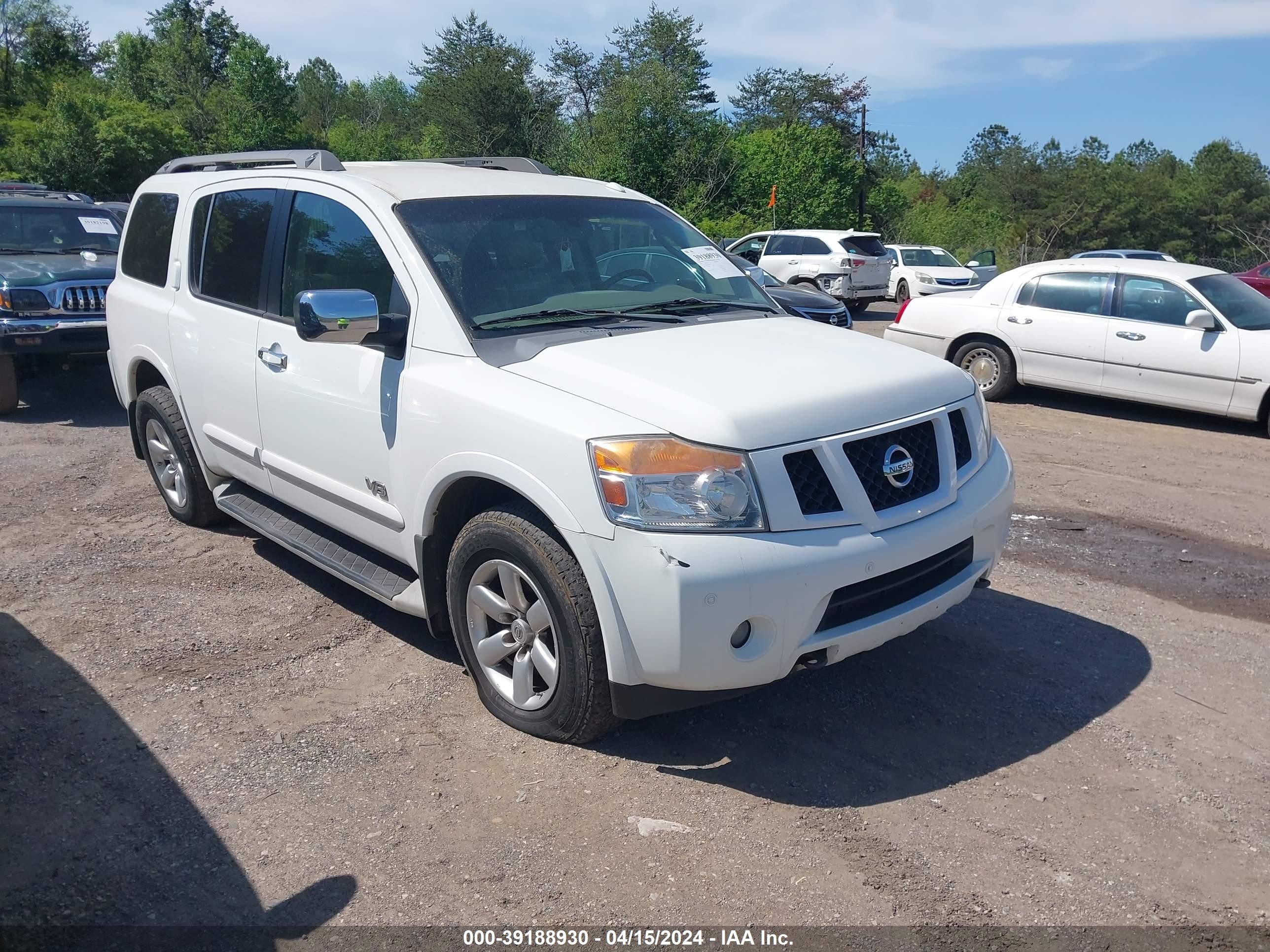 NISSAN ARMADA 2009 5n1aa08c19n606550