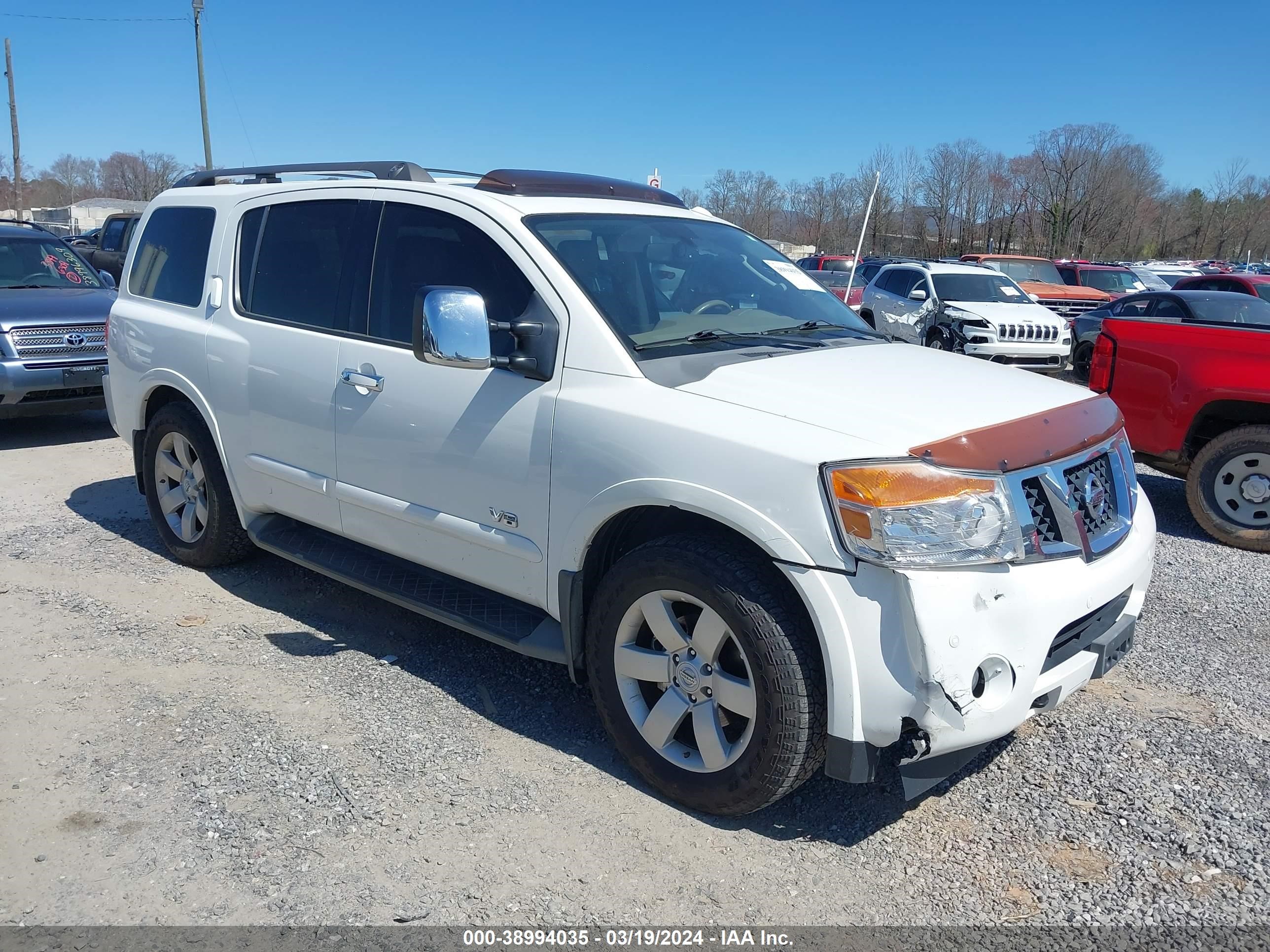 NISSAN ARMADA 2008 5n1aa08c28n608788