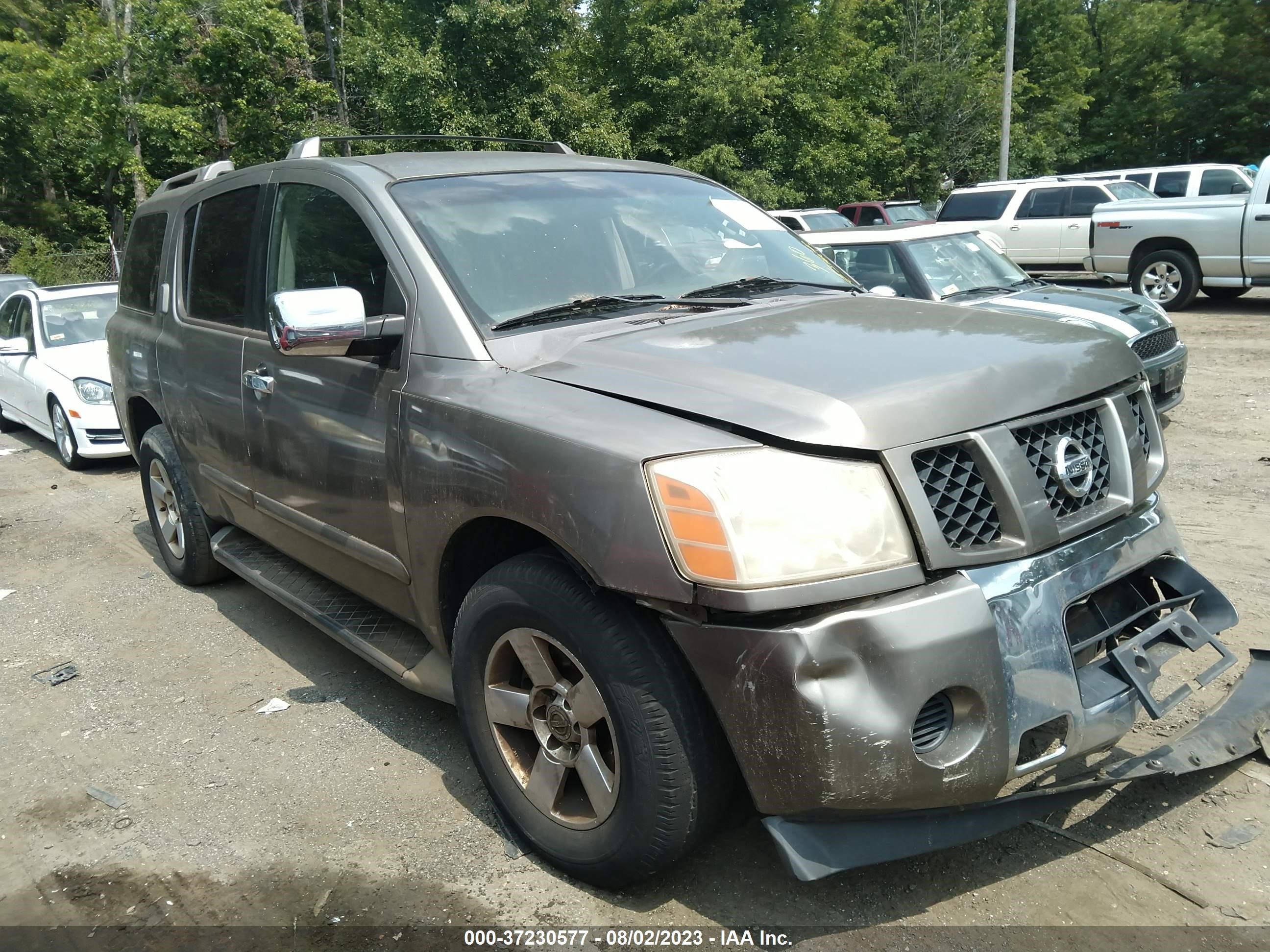 NISSAN ARMADA 2007 5n1aa08c37n704590