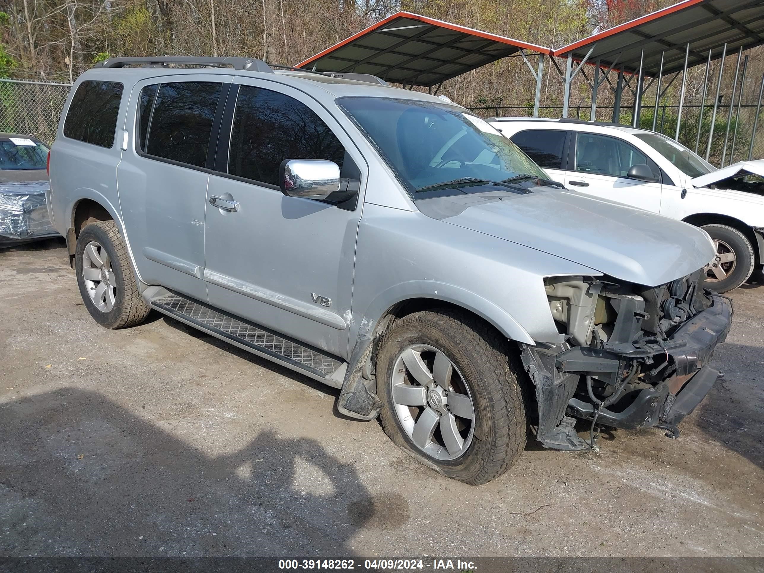 NISSAN ARMADA 2008 5n1aa08c58n628078