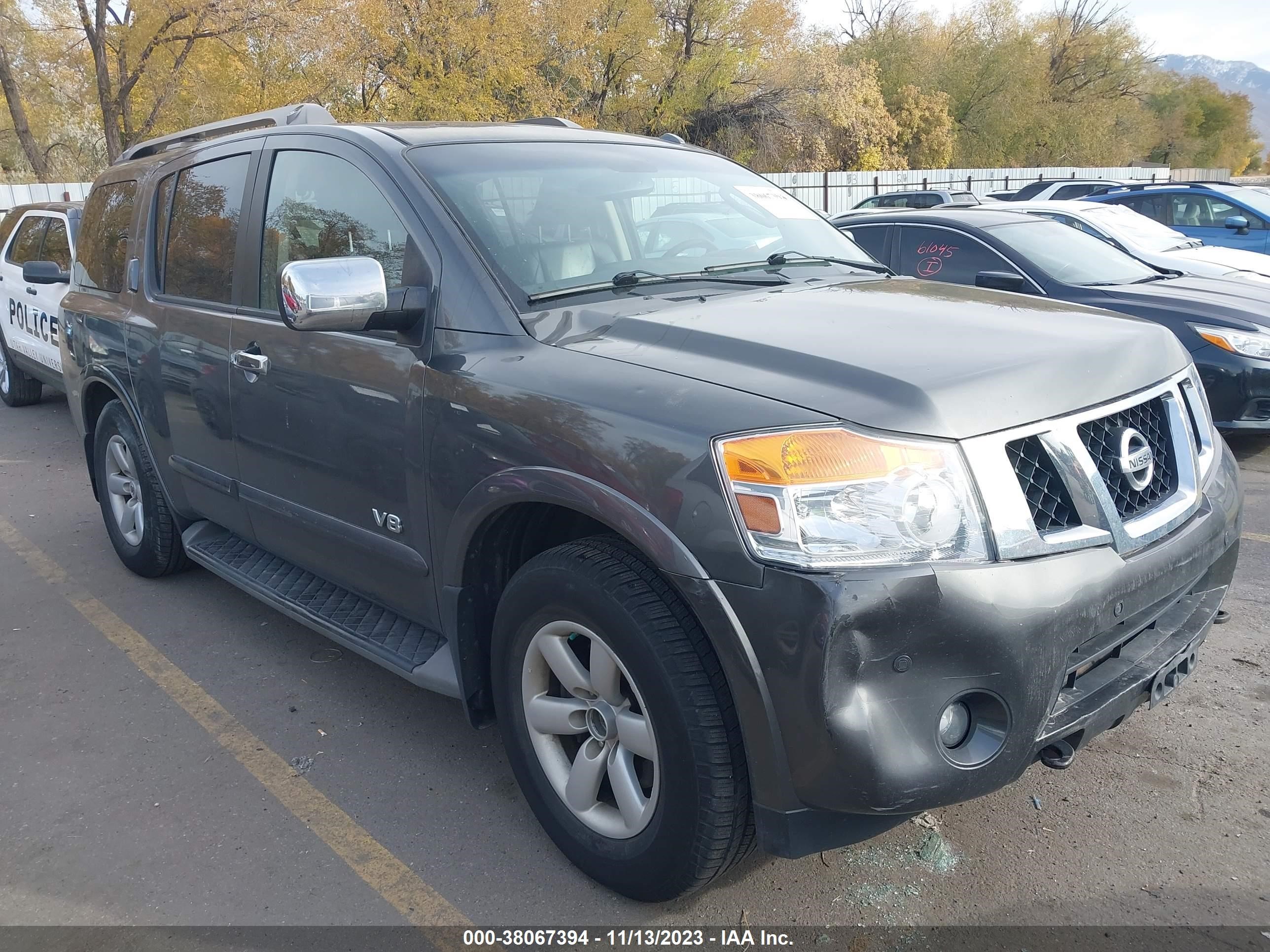 NISSAN ARMADA 2008 5n1aa08c68n600502