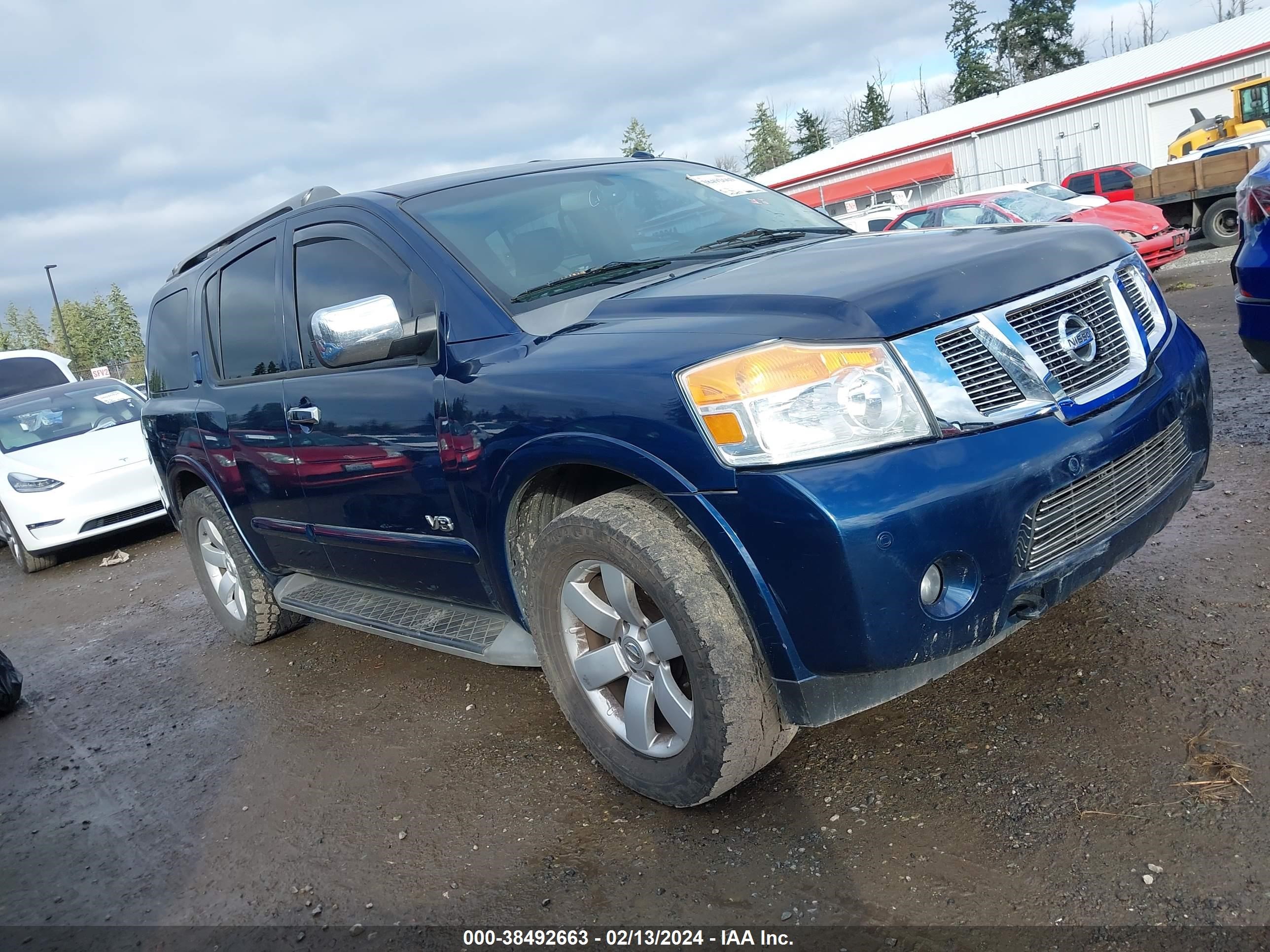 NISSAN ARMADA 2008 5n1aa08c68n616957