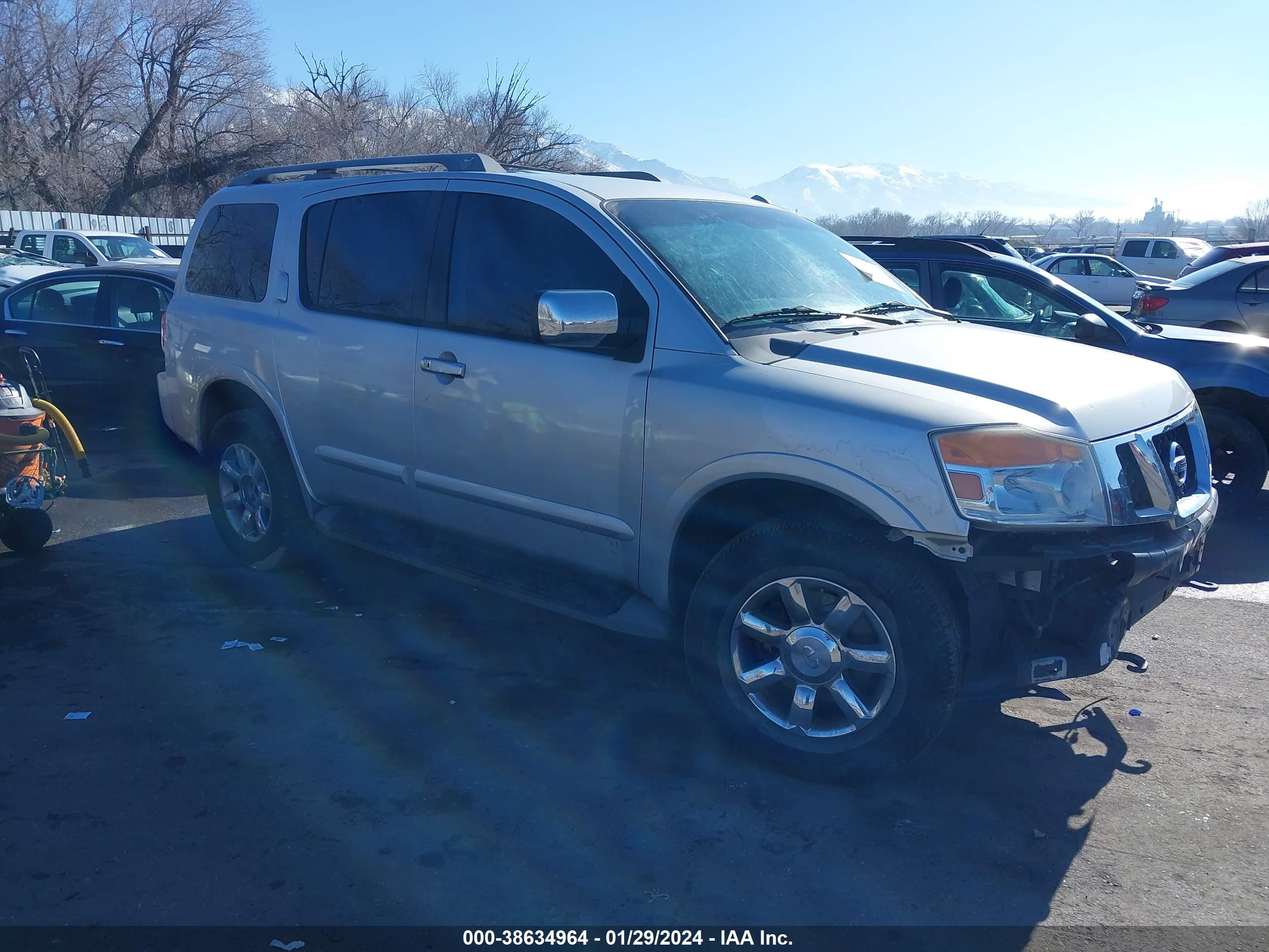 NISSAN ARMADA 2008 5n1aa08d18n603915