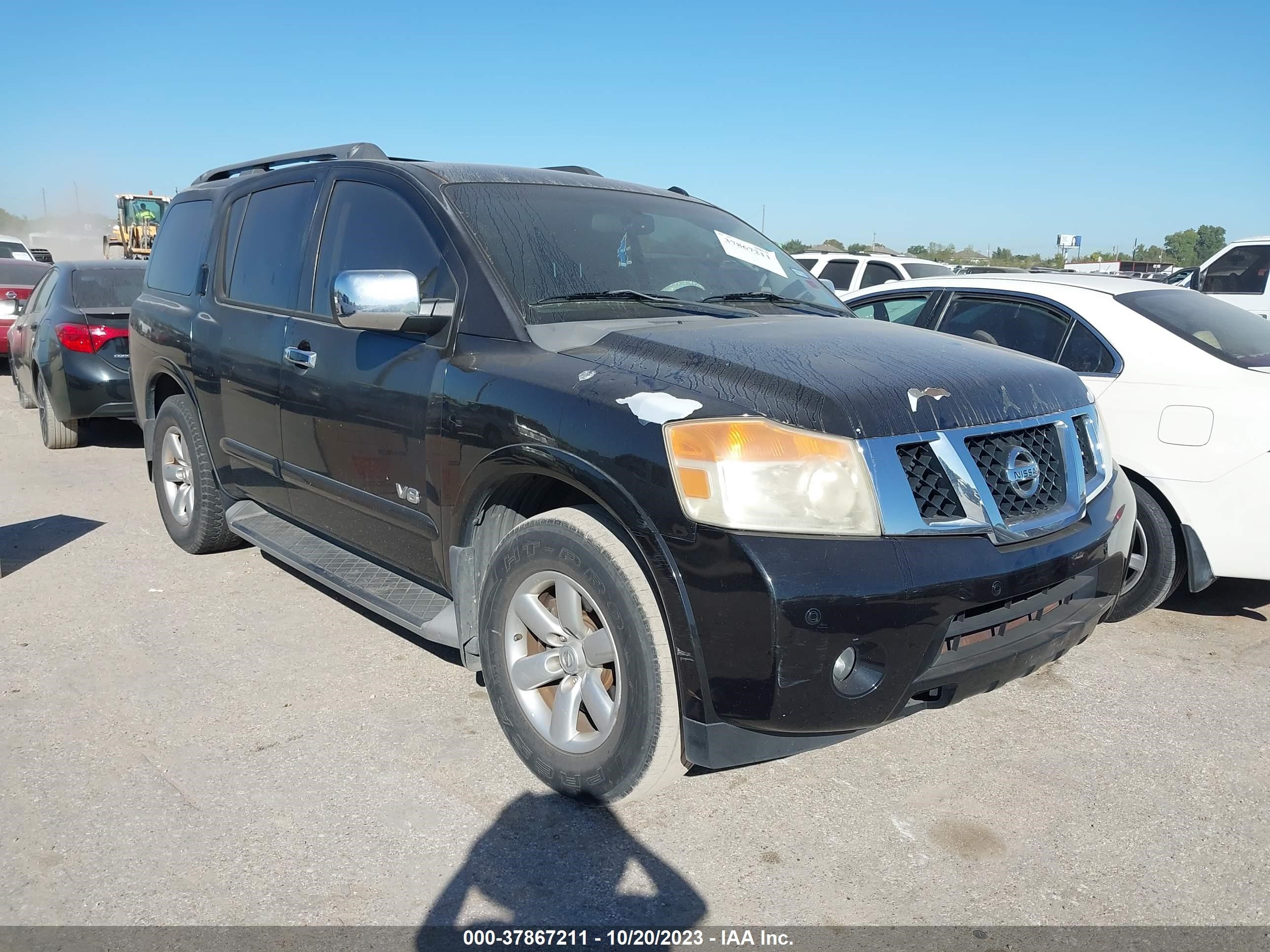 NISSAN ARMADA 2008 5n1aa08d28n608878