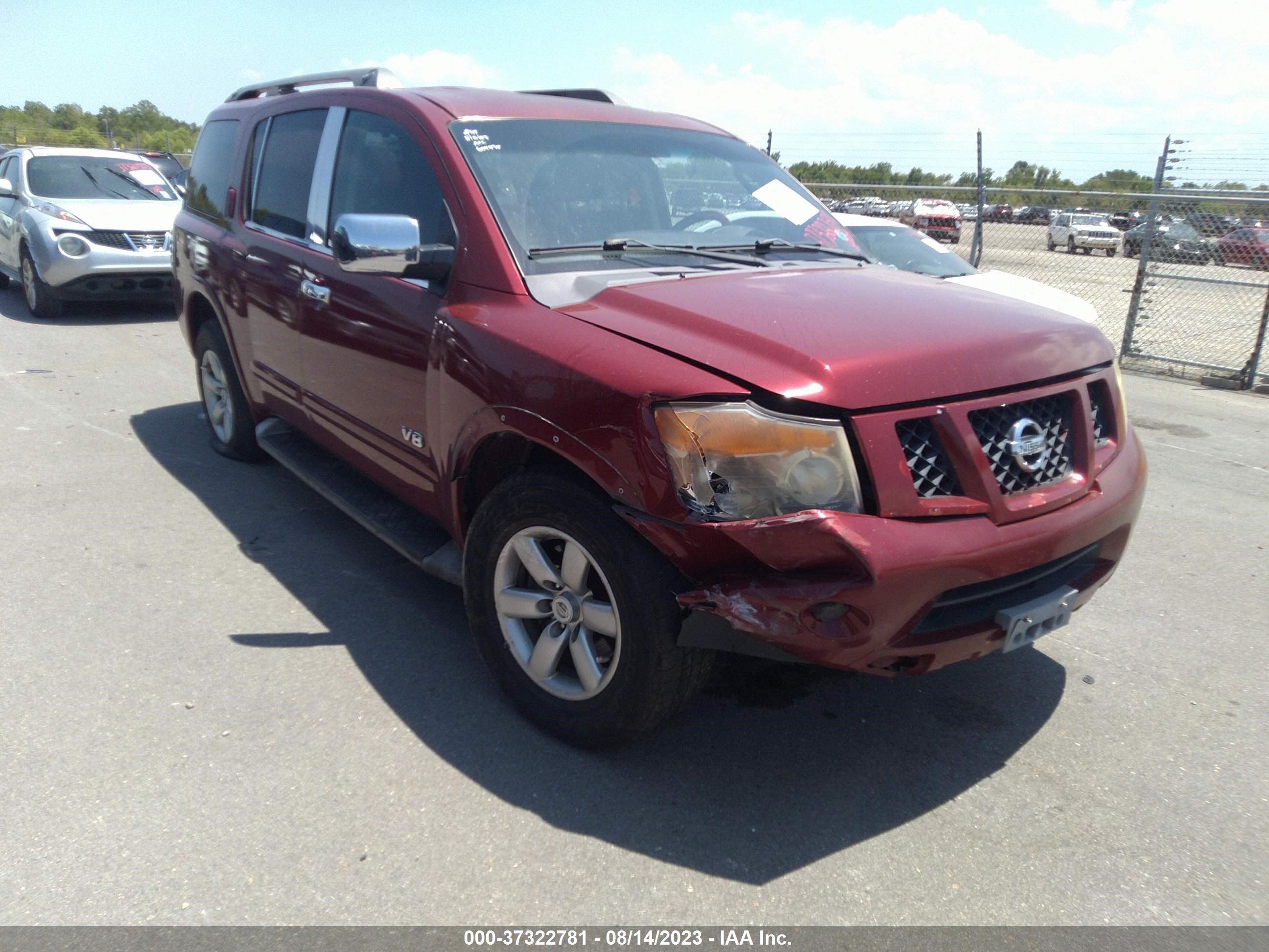 NISSAN ARMADA 2009 5n1aa08d29n604475