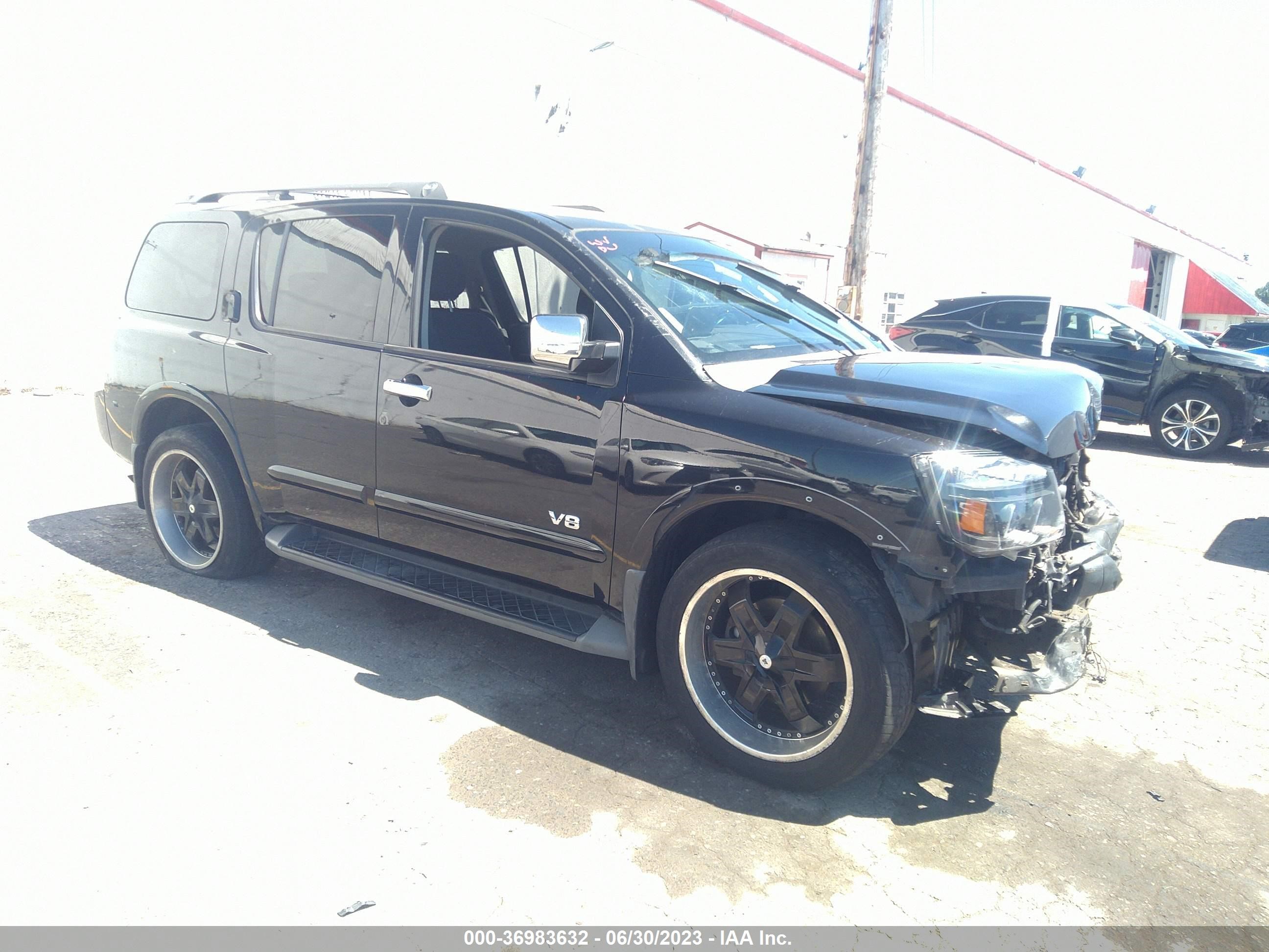 NISSAN ARMADA 2008 5n1aa08dx8n620468