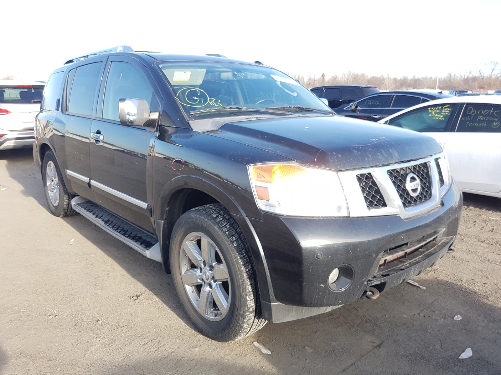 NISSAN ARMADA SV 2012 5n1aa0nc5cn612007