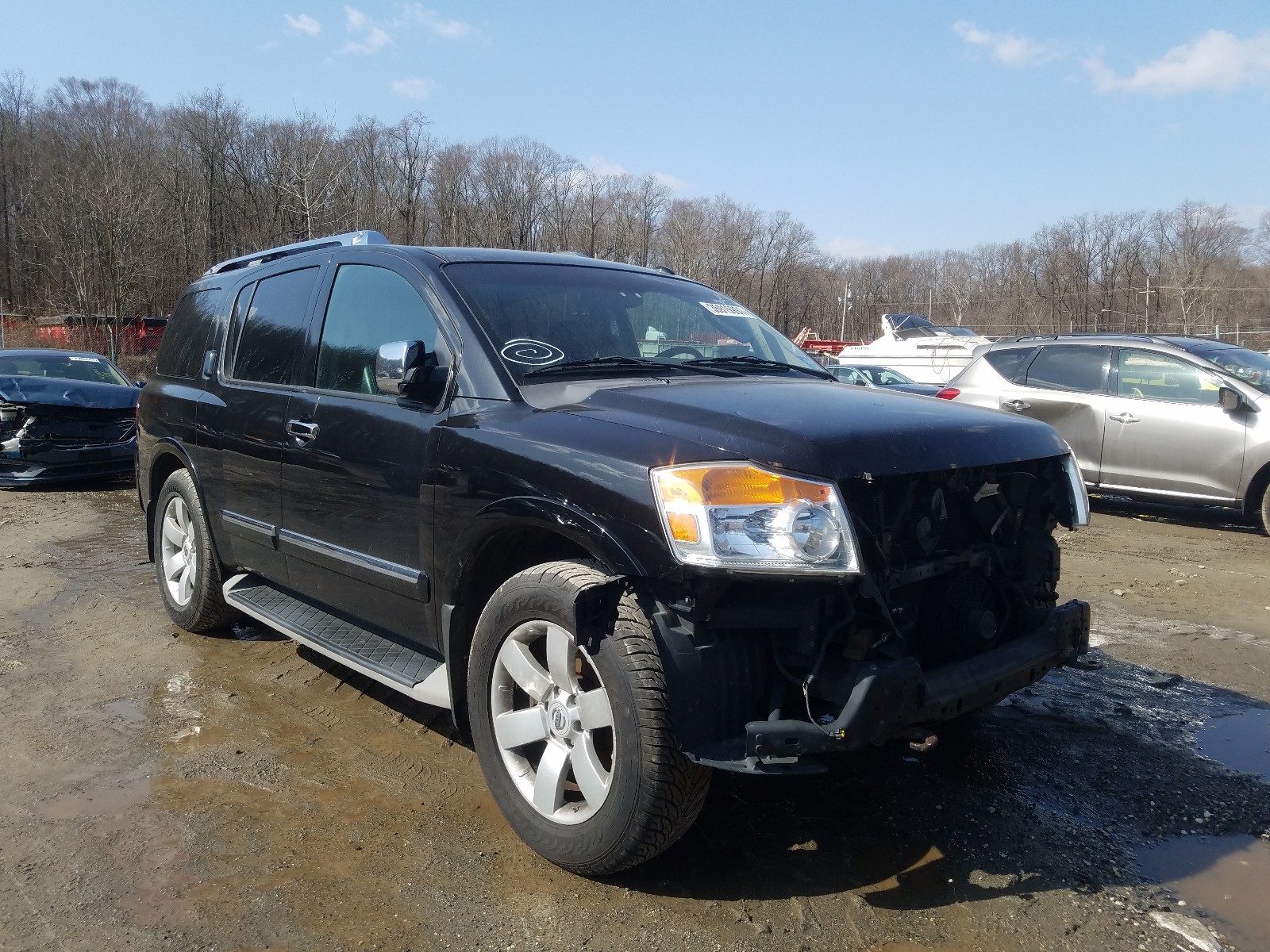 NISSAN ARMADA SV 2011 5n1aa0nc7bn612864