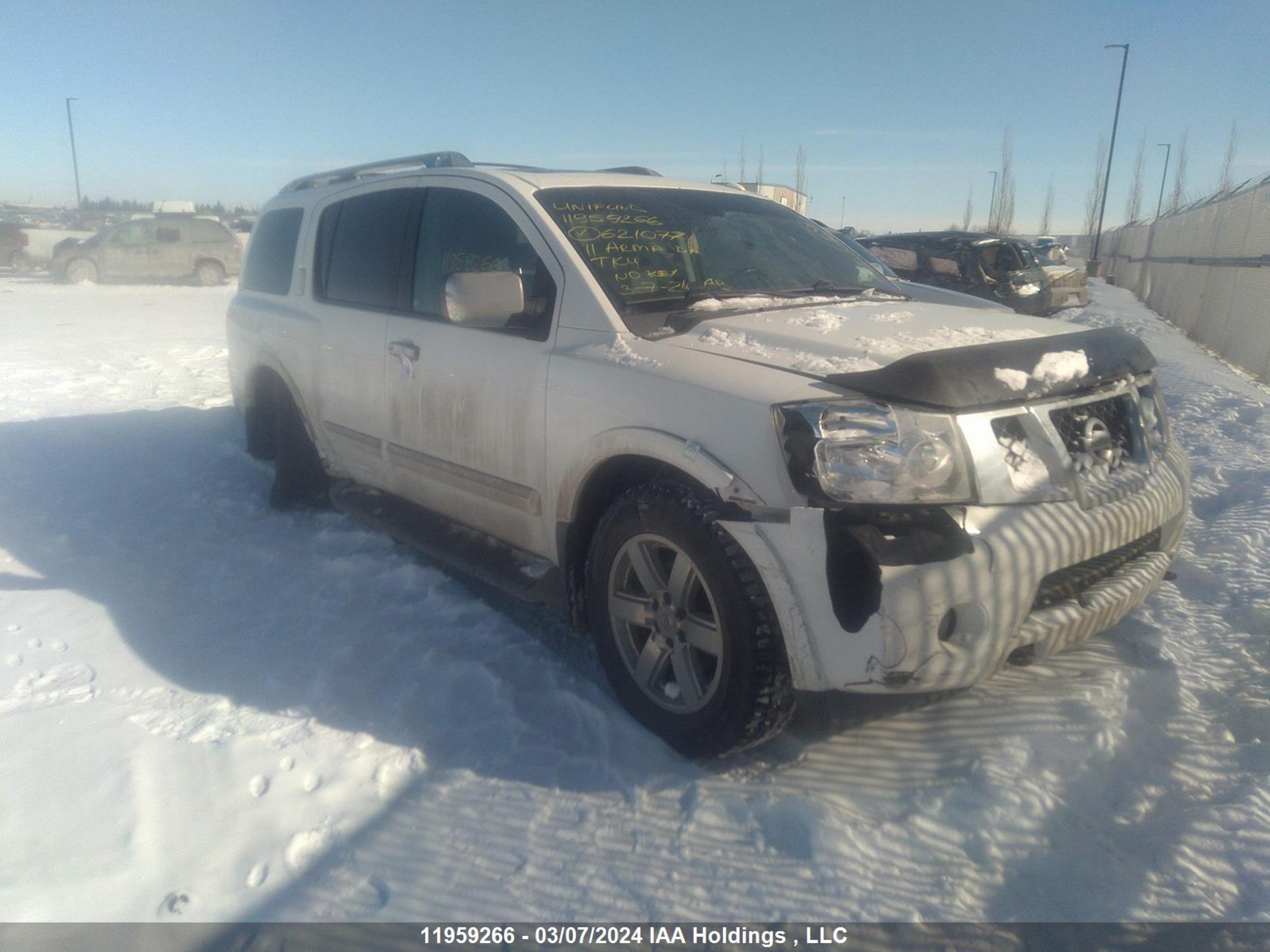 NISSAN ARMADA 2011 5n1aa0nc7bn621077