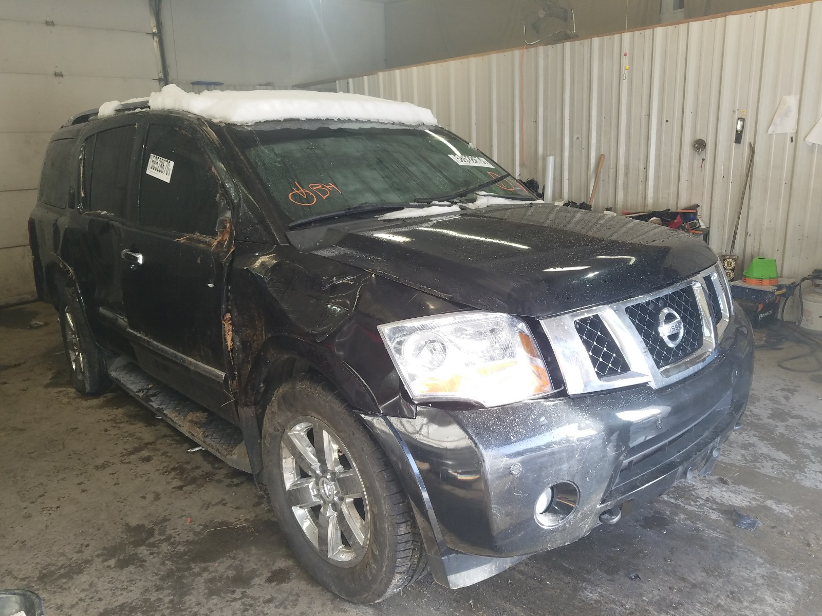 NISSAN ARMADA SV 2012 5n1aa0nc7cn600666