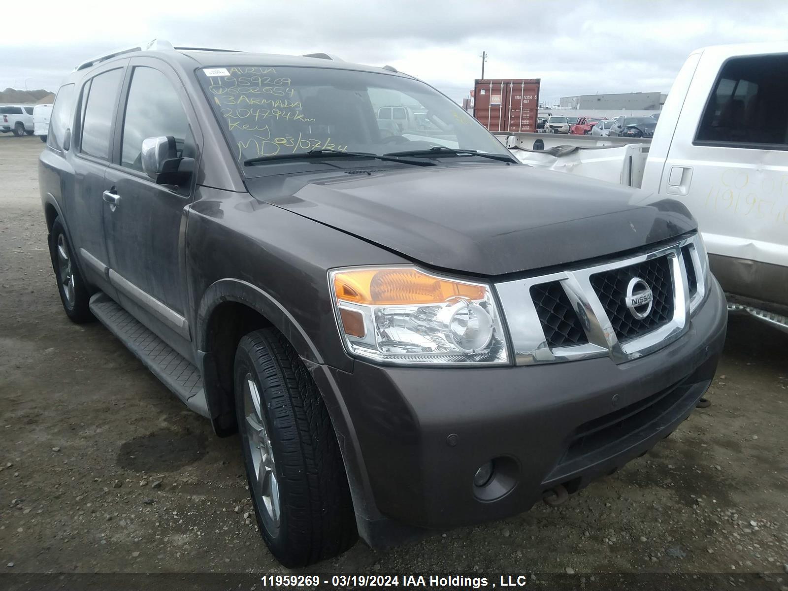 NISSAN ARMADA 2013 5n1aa0nc8dn602654