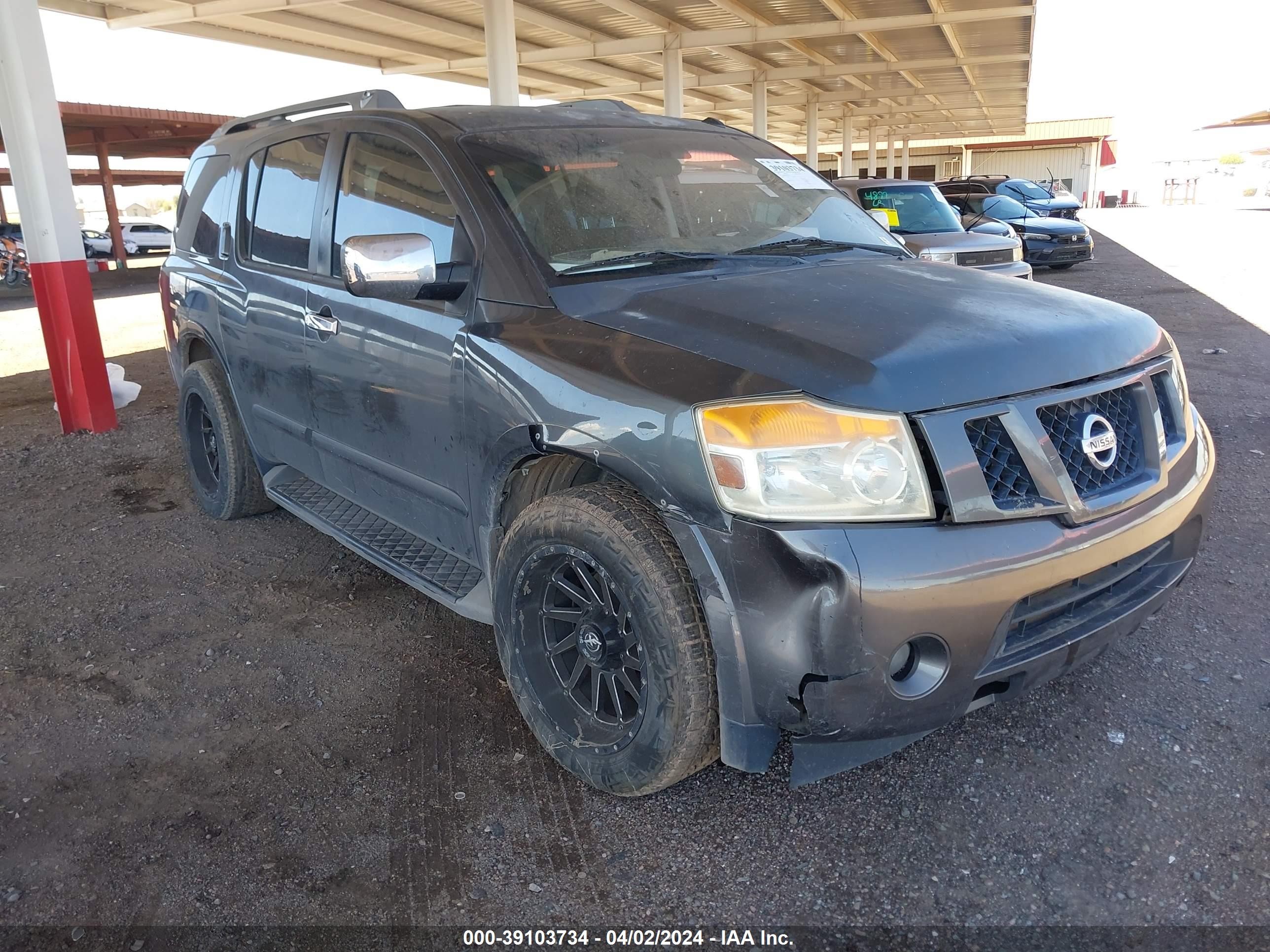 NISSAN ARMADA 2010 5n1aa0nd6an621448