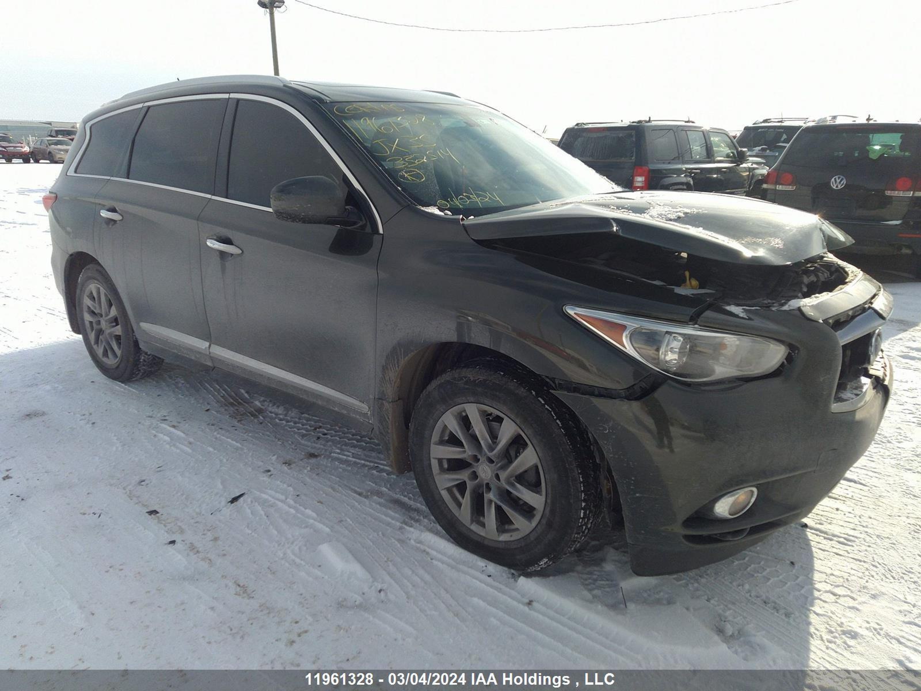 INFINITI JX 2013 5n1al0mm0dc332514