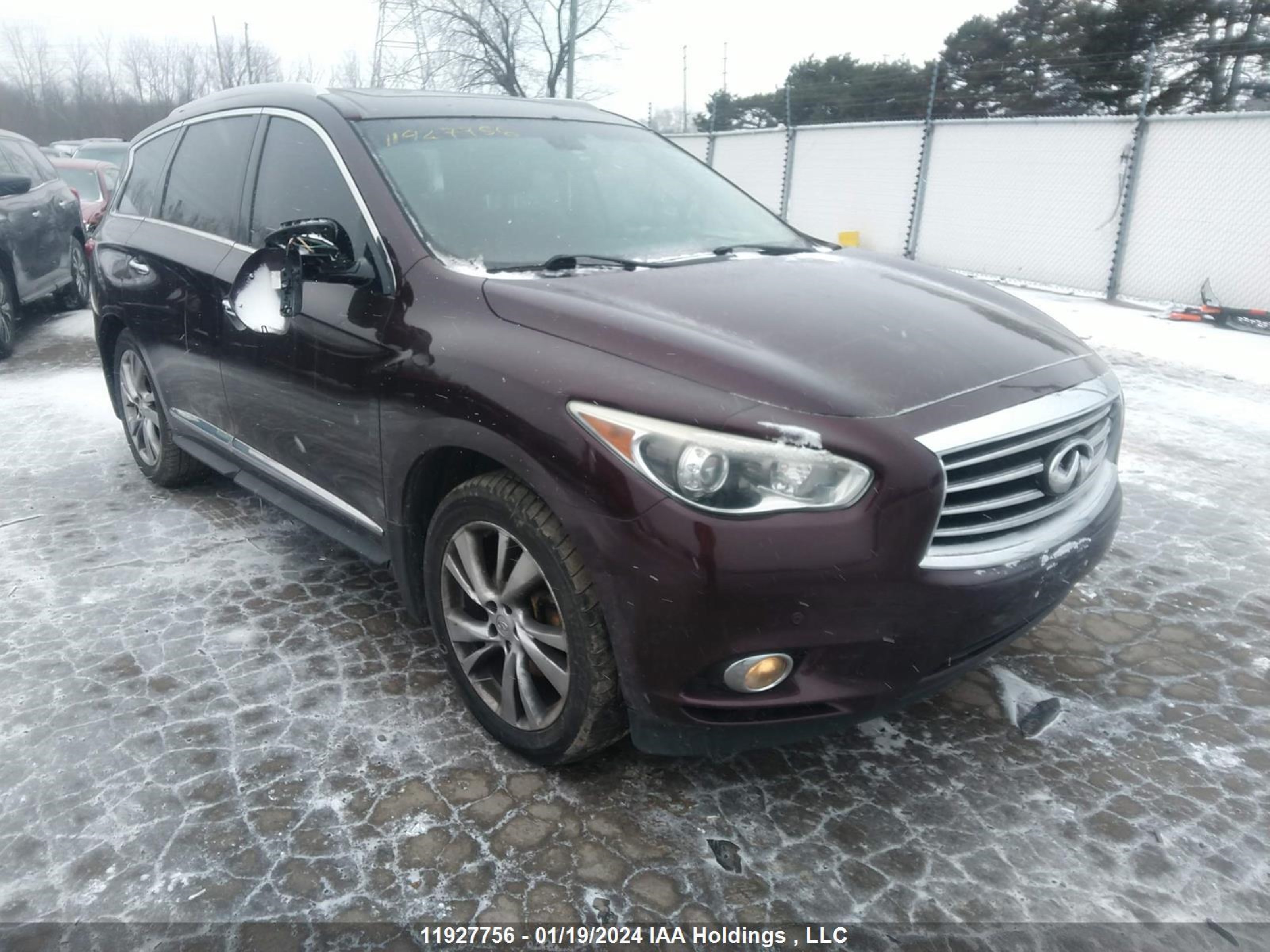 INFINITI JX 2013 5n1al0mm2dc339268