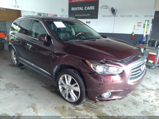 INFINITI JX 2013 5n1al0mm4dc347579