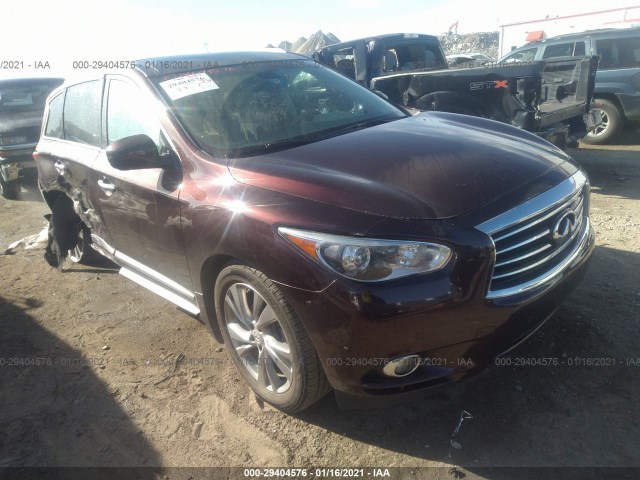 INFINITI JX 2013 5n1al0mm5dc323548