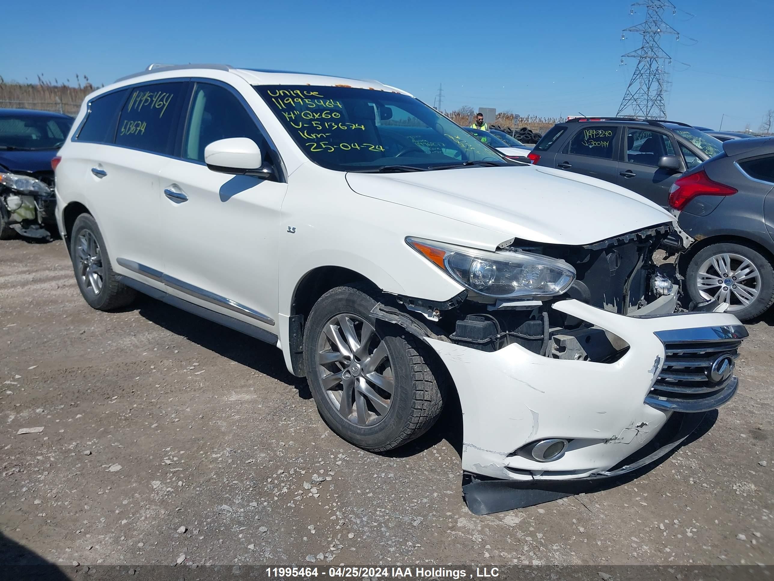 INFINITI QX60 2014 5n1al0mm5ec513674