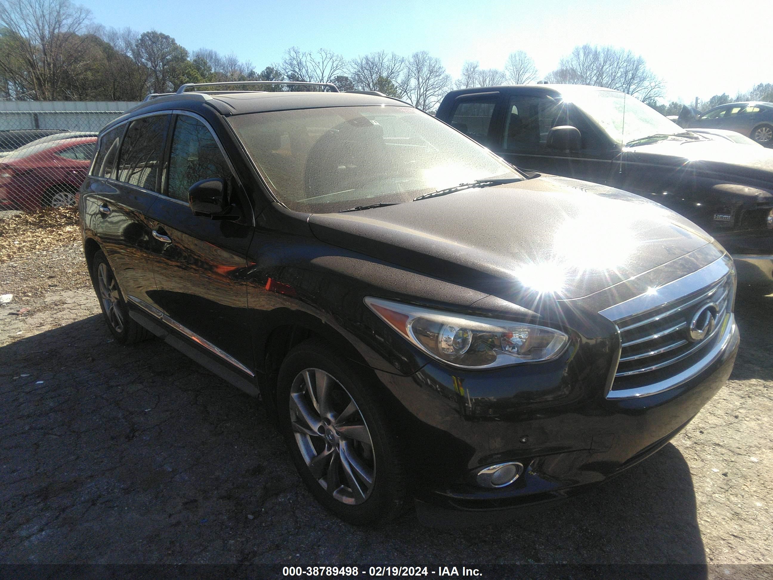 INFINITI JX 2013 5n1al0mn0dc352285