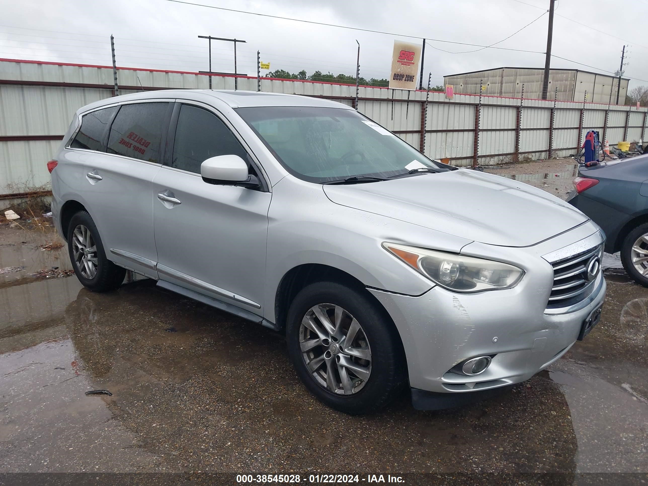 INFINITI JX 2013 5n1al0mn3dc341703