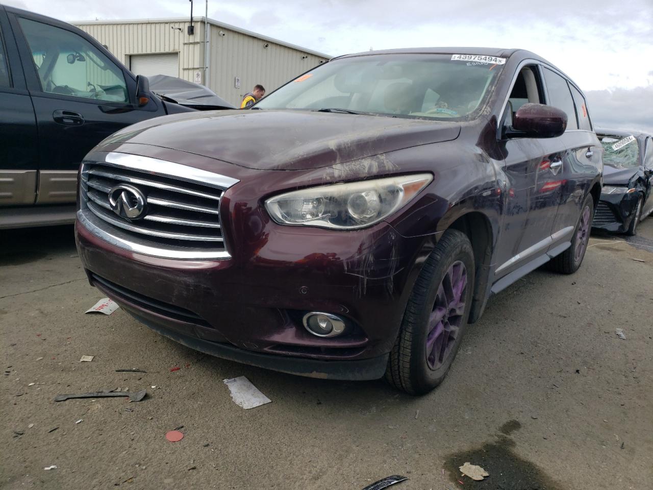 INFINITI JX 2013 5n1al0mn3dc350059