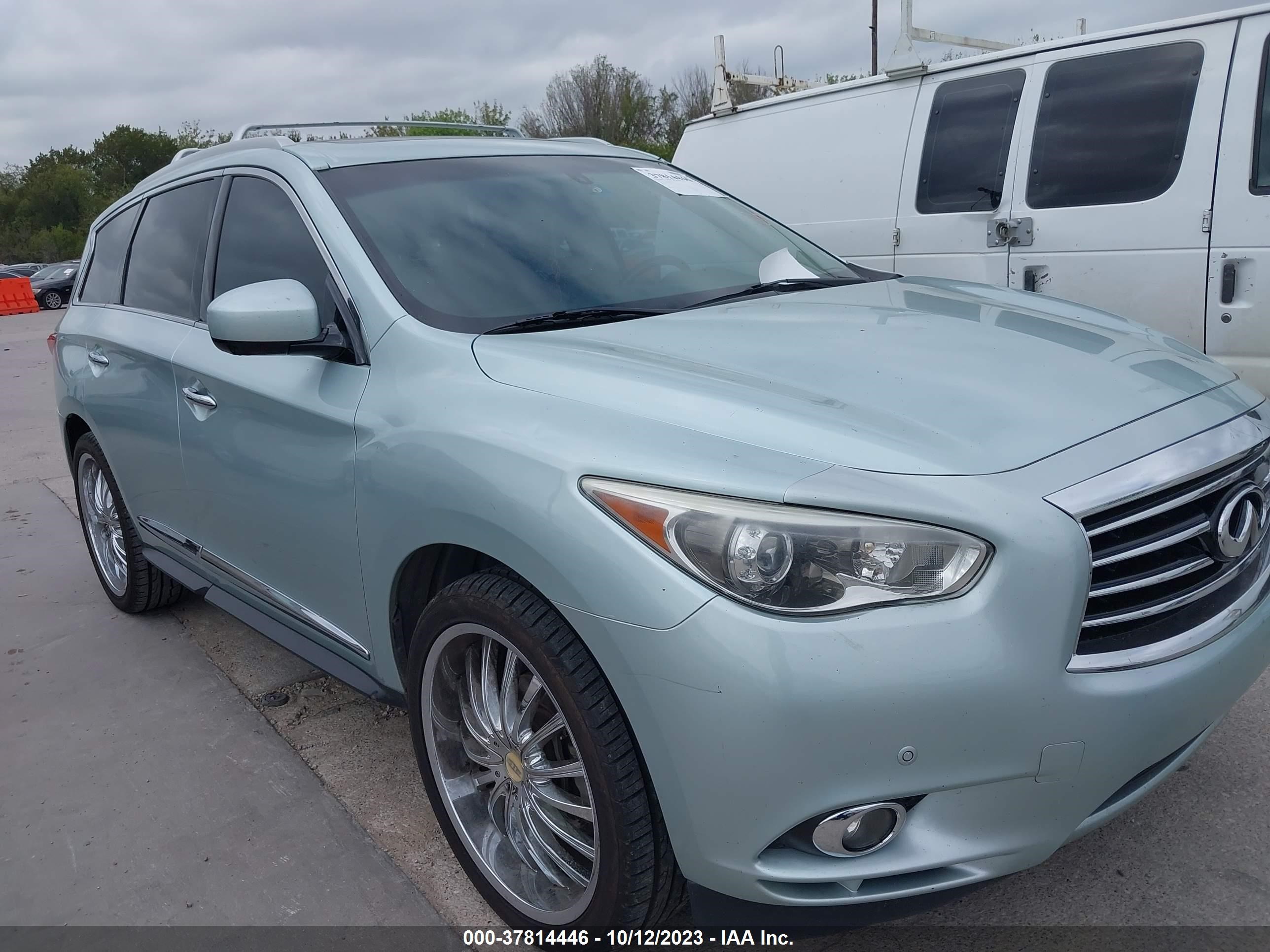 INFINITI JX 2013 5n1al0mn6dc326144