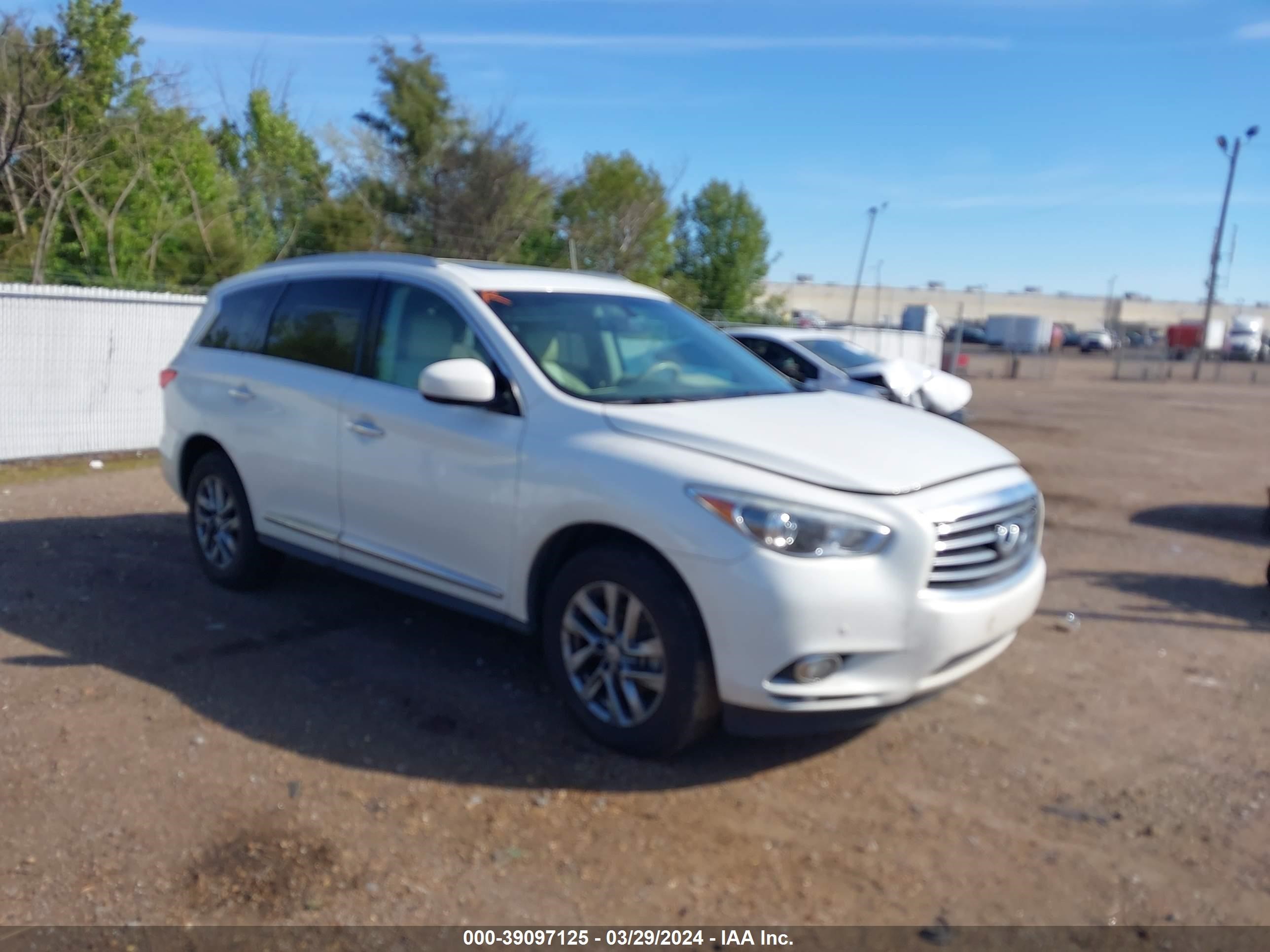 INFINITI JX 2013 5n1al0mn8dc318630