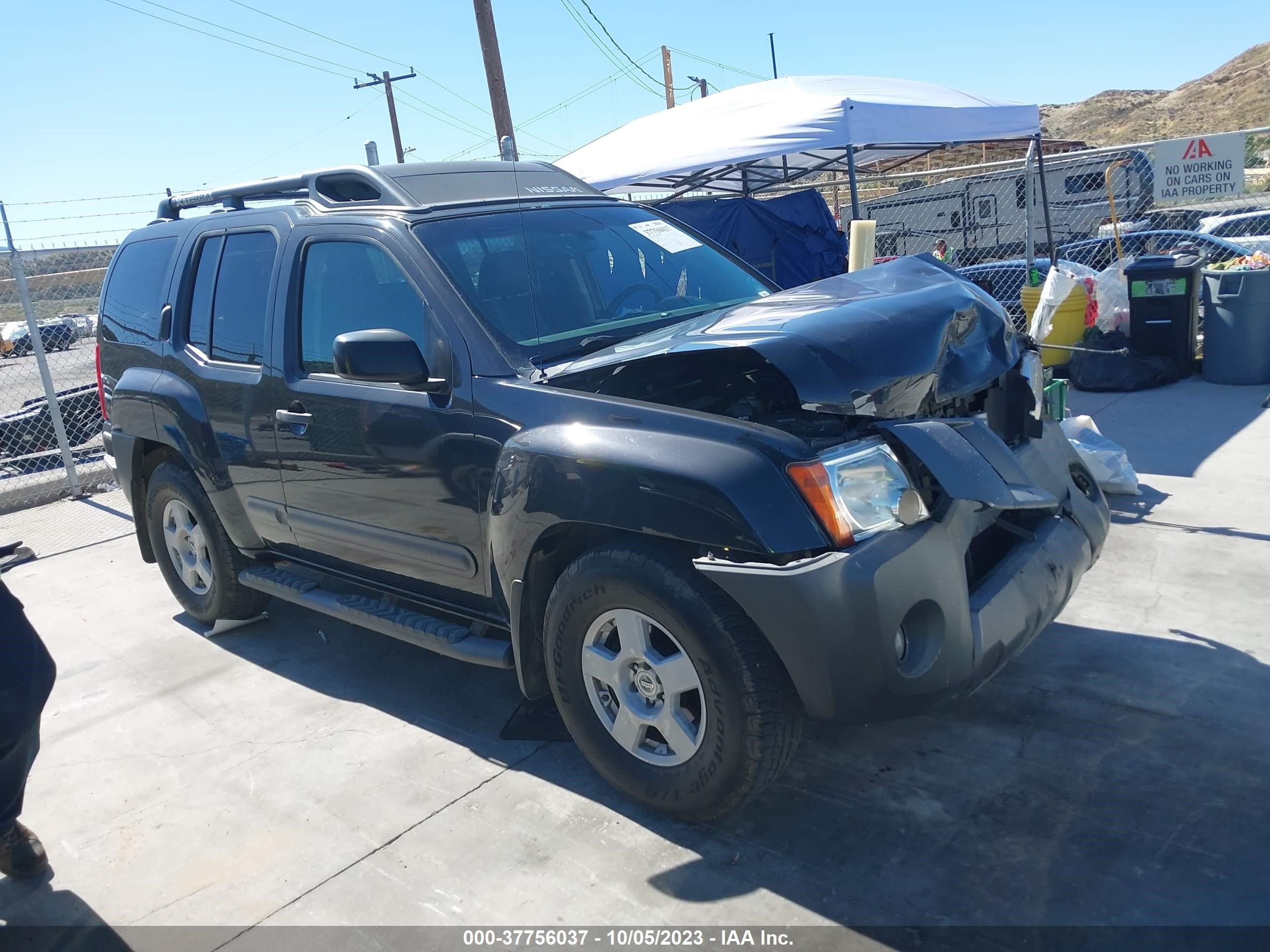 NISSAN XTERRA 2005 5n1an08u05c648677