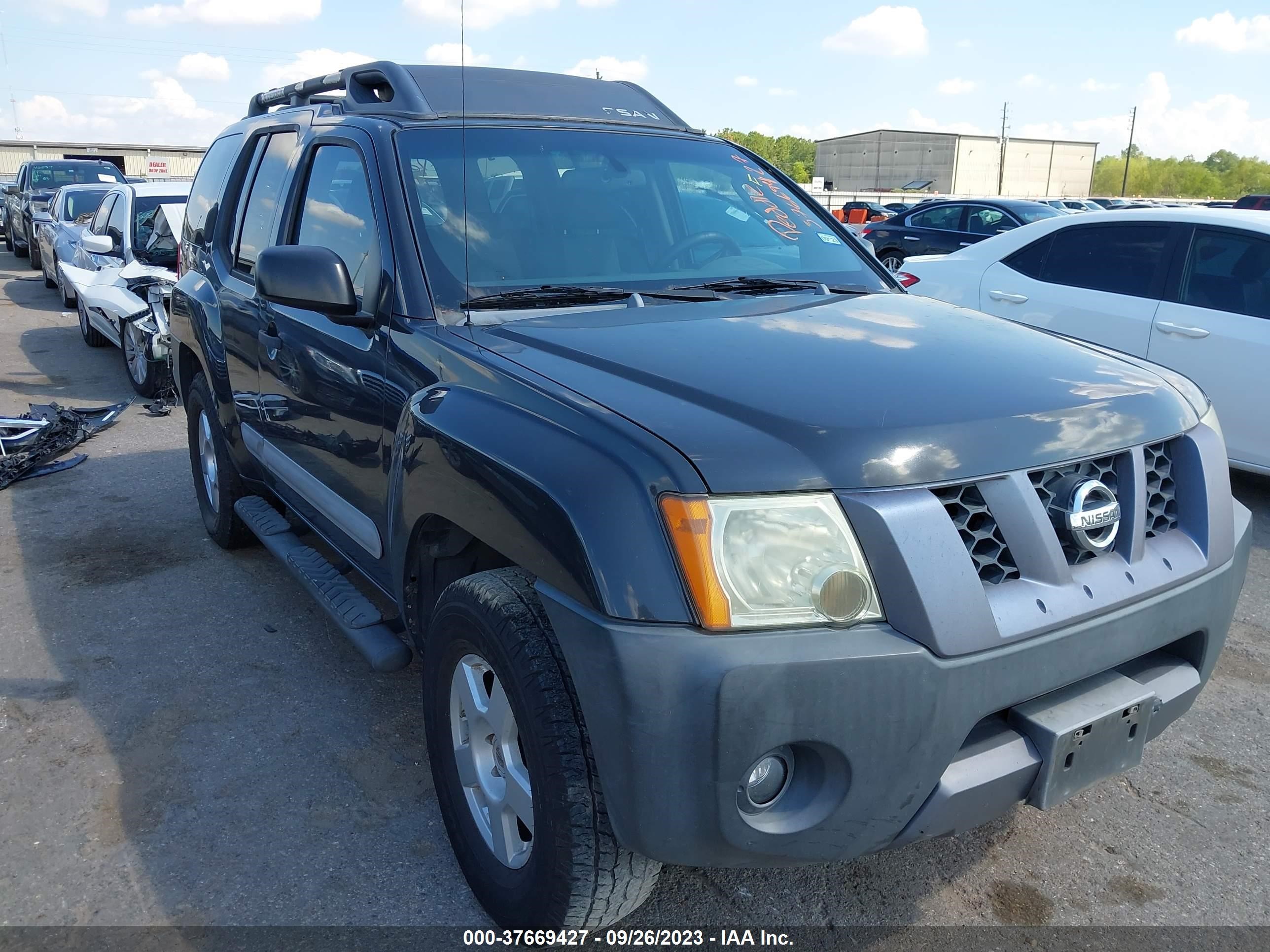 NISSAN XTERRA 2007 5n1an08u07c507546