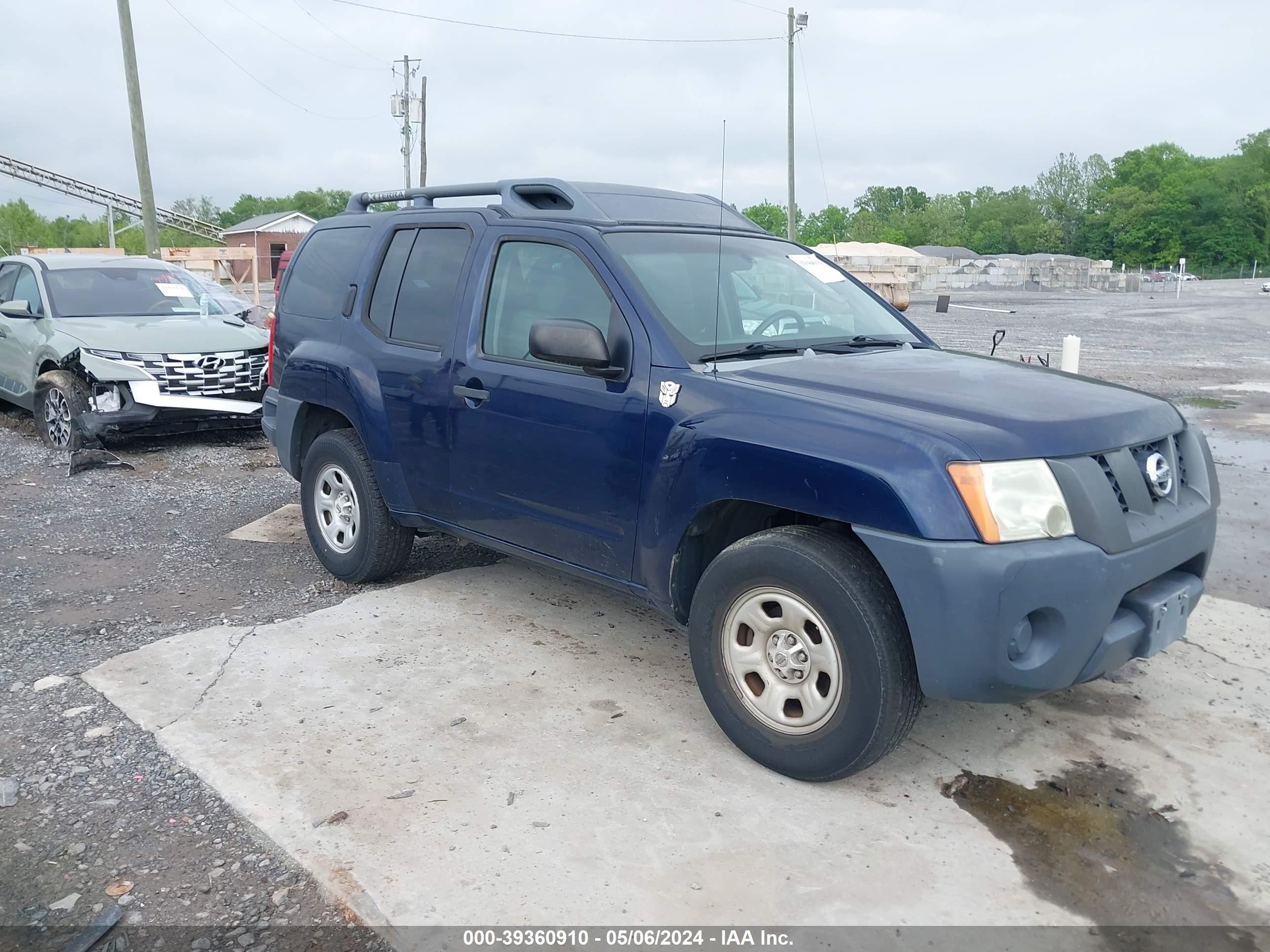 NISSAN XTERRA 2007 5n1an08u07c522113