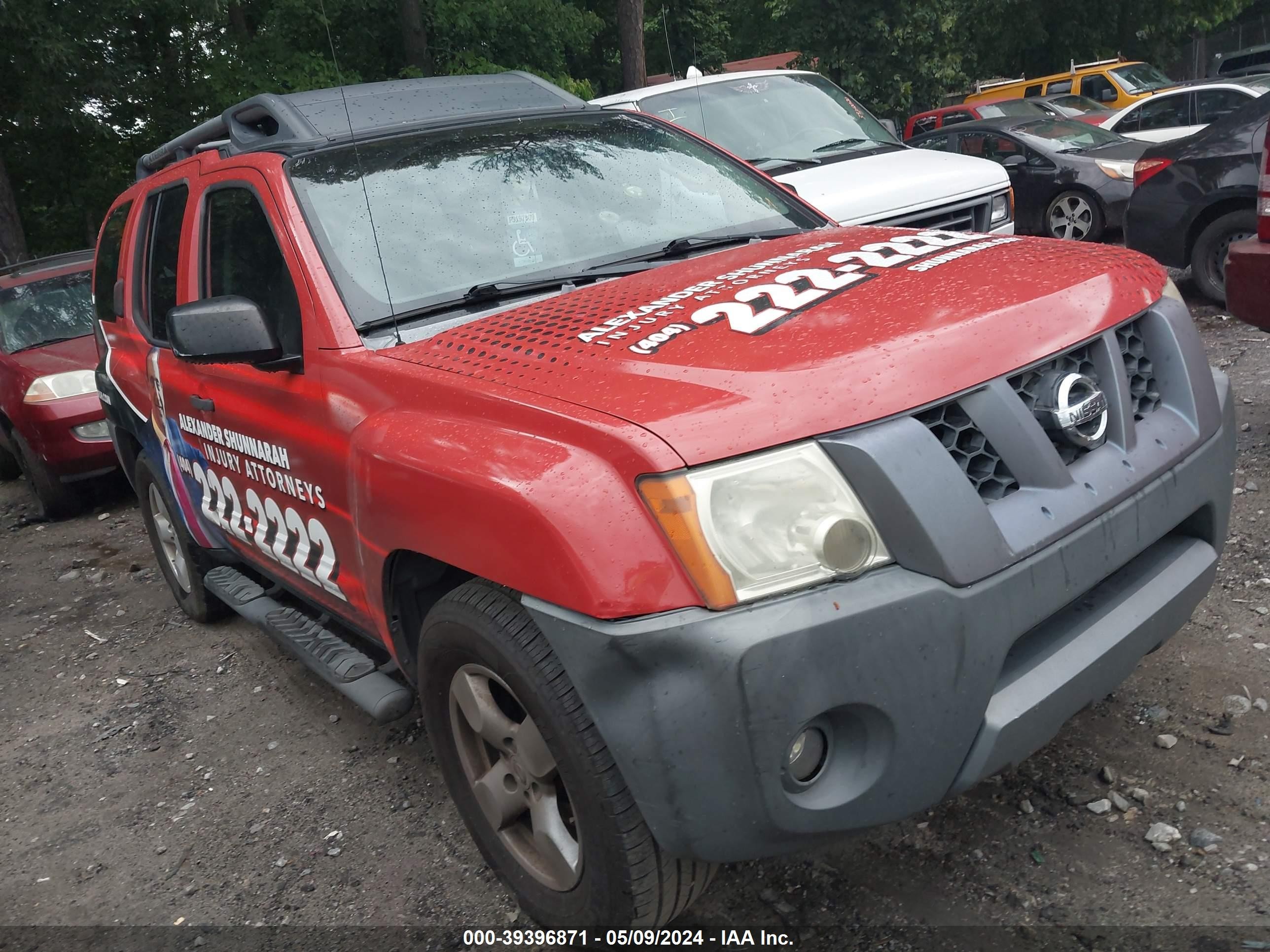 NISSAN XTERRA 2007 5n1an08u07c545939