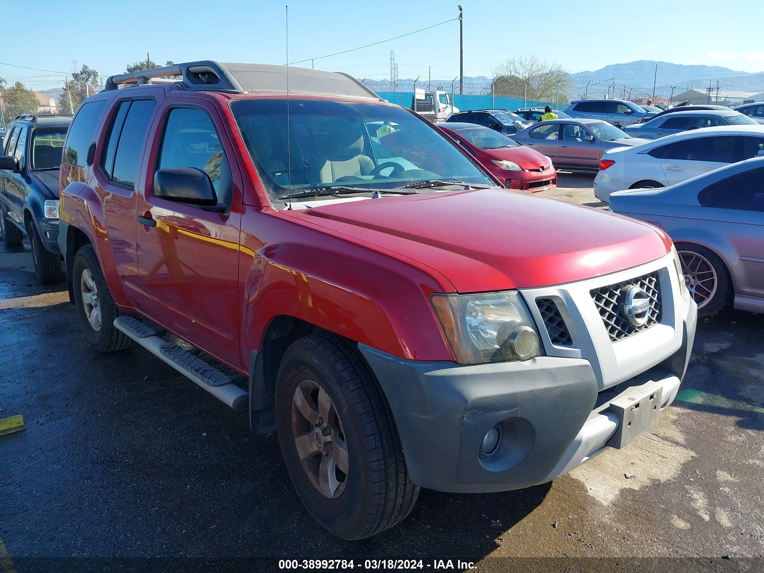 NISSAN XTERRA 2009 5n1an08u09c512636