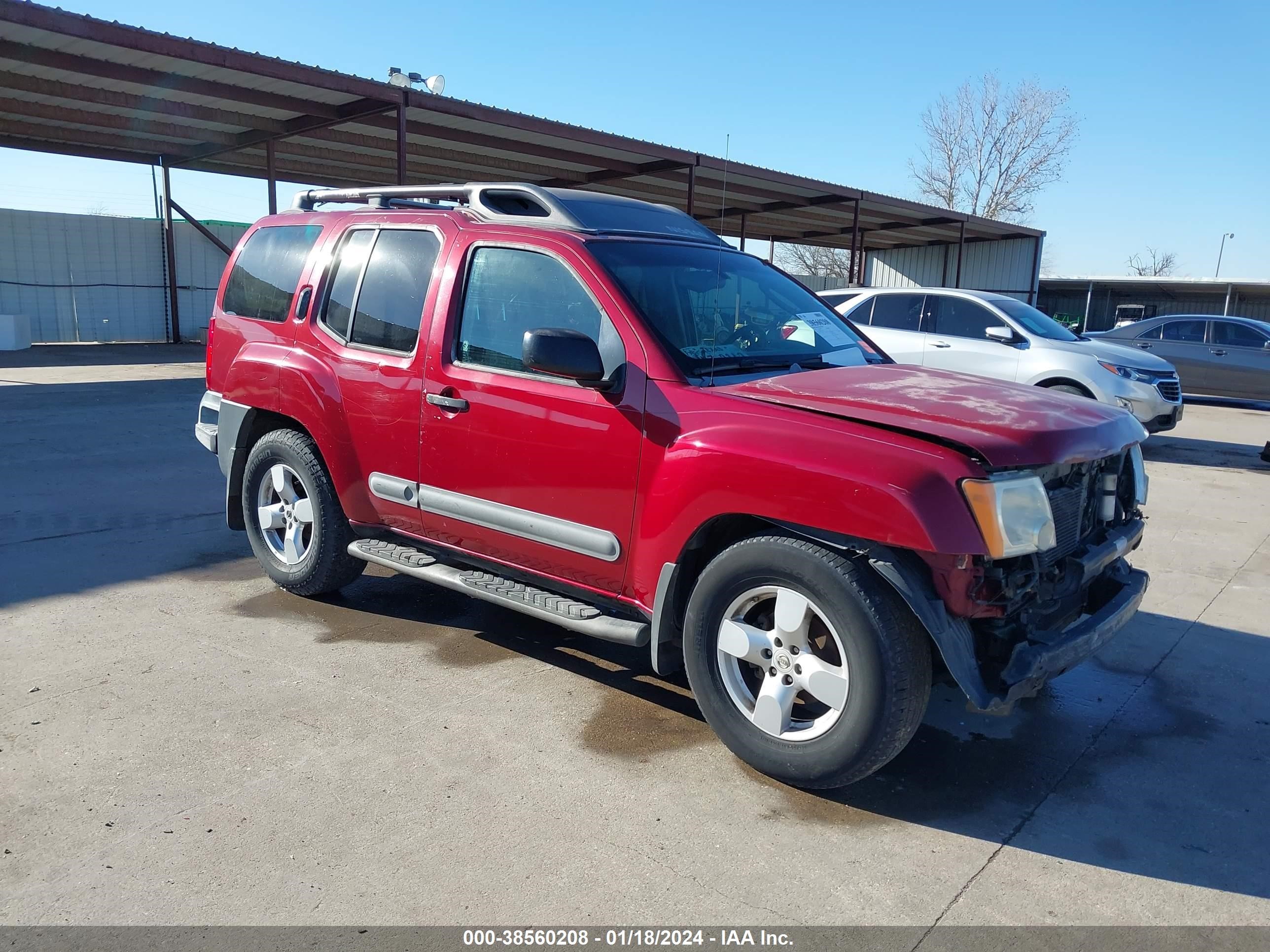 NISSAN XTERRA 2005 5n1an08u15c623318