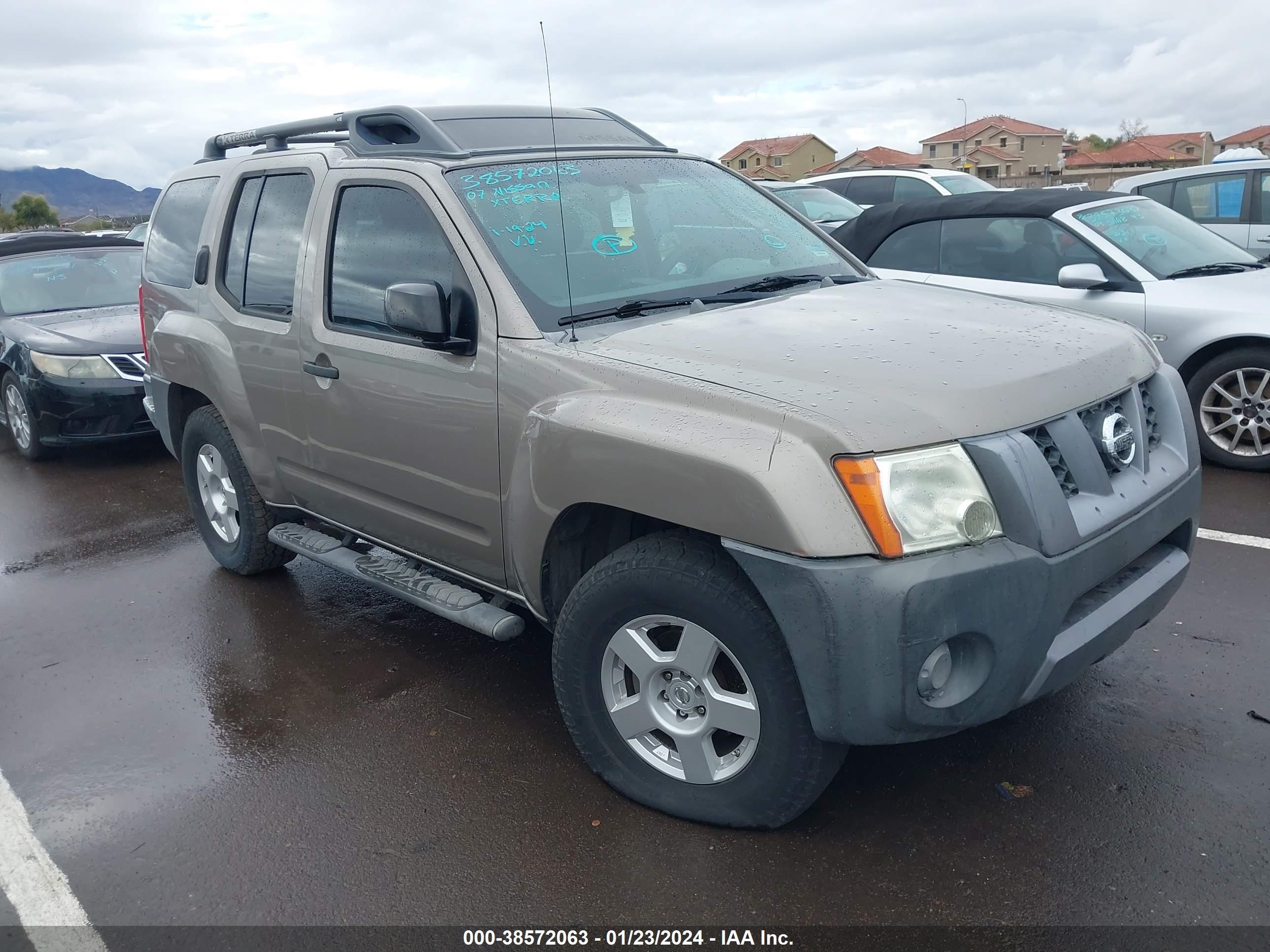 NISSAN XTERRA 2007 5n1an08u17c540345