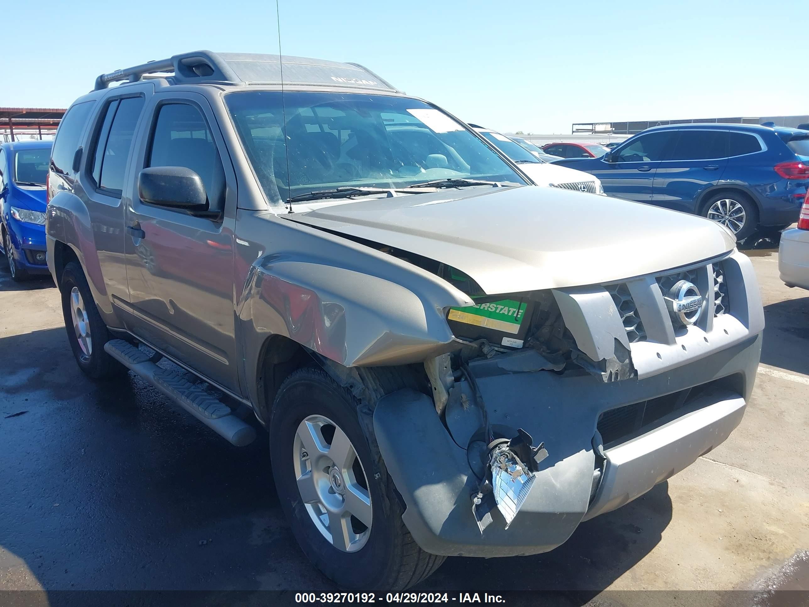 NISSAN XTERRA 2007 5n1an08u17c540393