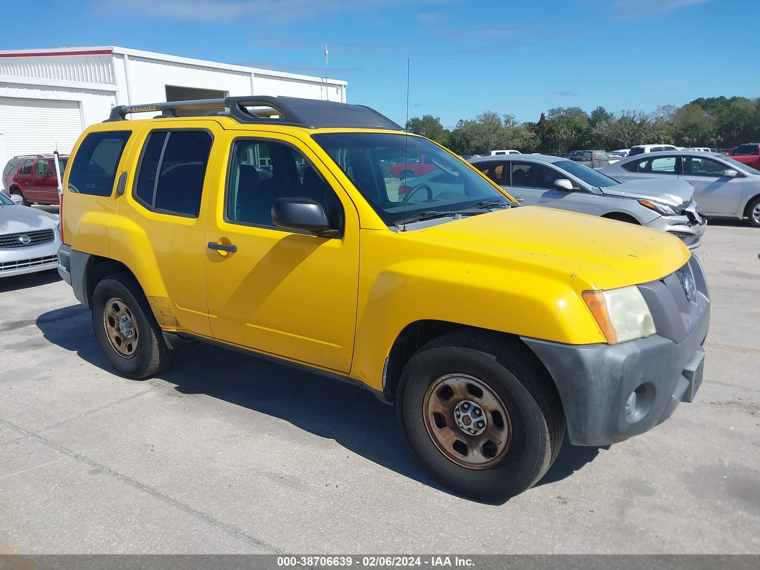 NISSAN XTERRA 2008 5n1an08u28c523426