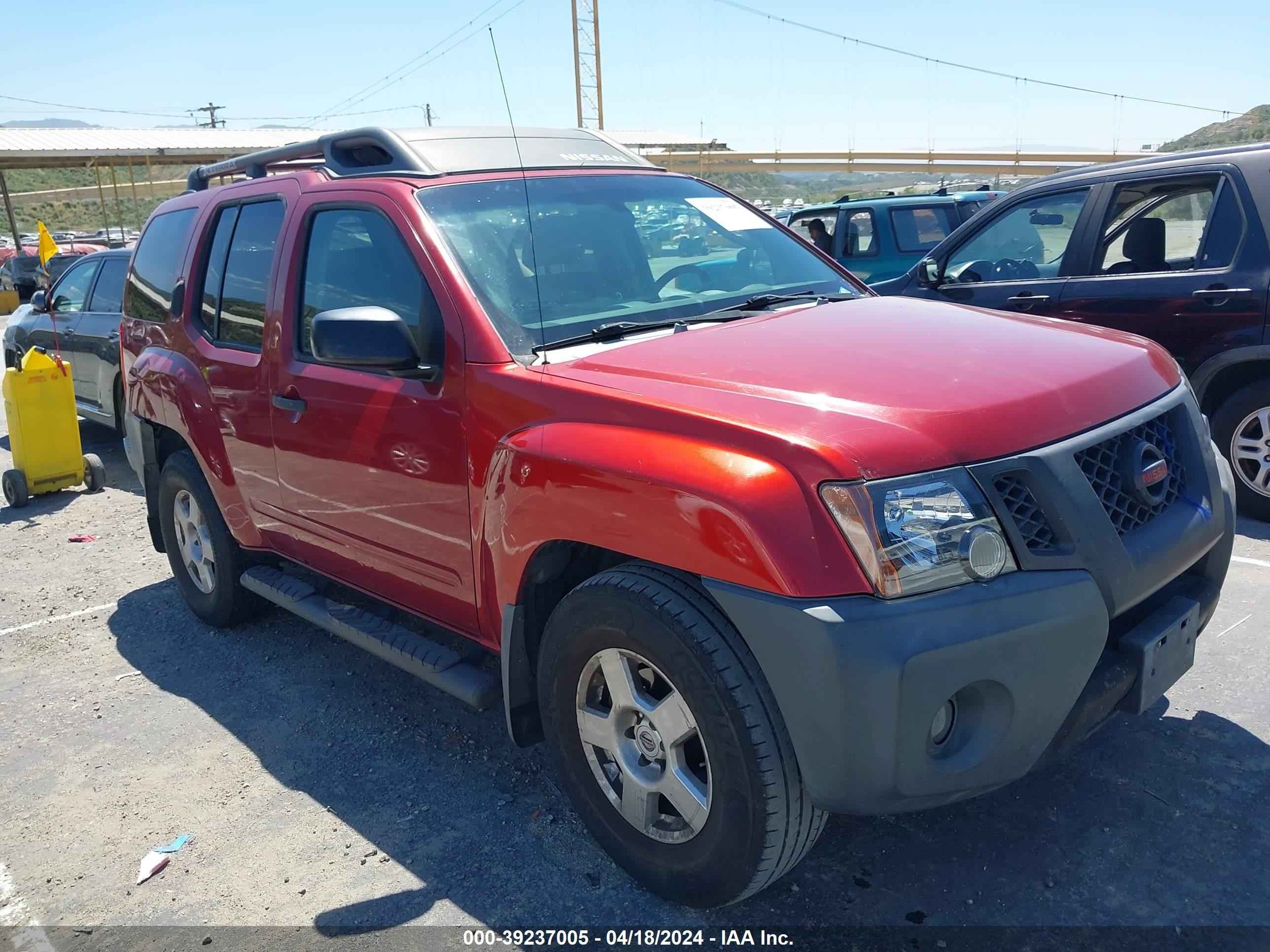 NISSAN XTERRA 2008 5n1an08u28c542364